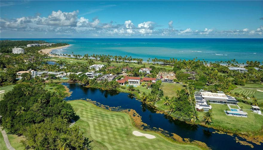 Introducing 19 Las Estancias, an inspiring 1 acre expanse of lakefront and rainforest exposure land, within the esteemed enclave of the branded Four Seasons Resort and Residences Puerto Rico in Rio Grande. Encompassing 4,089.63 sq.m, this privileged location invites the creation of a bespoke residence, seamlessly melding natural grandeur with the unparalleled beauty of its surroundings. 19 Las Estancias offers a rare chance to craft your home of distinction, just moments away from the untouched beaches and enchanting blue waters of the Atlantic, all within the new Four Seasons Resort and Residences Puerto Rico. As a branded residence, this exclusive lot not only represents picturesque beauty, but also grants privileged access to the exquisite amenities of this world-class community, situated within the 483 acres of a former coconut plantation and native maritime forest. Offering a well rounded lifestyle with access to world-class golf, spa, fine dining, nature trails, water sports, cooking classes, wine tasting lessons and all the simple things in life. Embrace the opportunity to become a part of an exclusive community that epitomizes privacy, security, and refined living. The Four Seasons Resort and Residences Puerto Rico is synonymous with discernment, attracting those who appreciate the finest aspects of life.