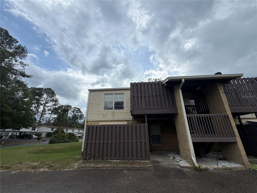 This 2 bedroom/1.5 bath unit is located on the second floor and has and open living plan. The unit door opens to the large living/dining area. The kitchen is fully equipped with fridge, stove with oven, over the range microwave, and dishwasher. A full bath with shower is located in the hall. At the end of the hall is the master bathroom that has it's own half bath and a large window for lots of natural light. Across the hall from the master is the second bedroom that also has lots of natural lighting. Both bedrooms have ample closet storage. Right outside your front door is a semi private deck area