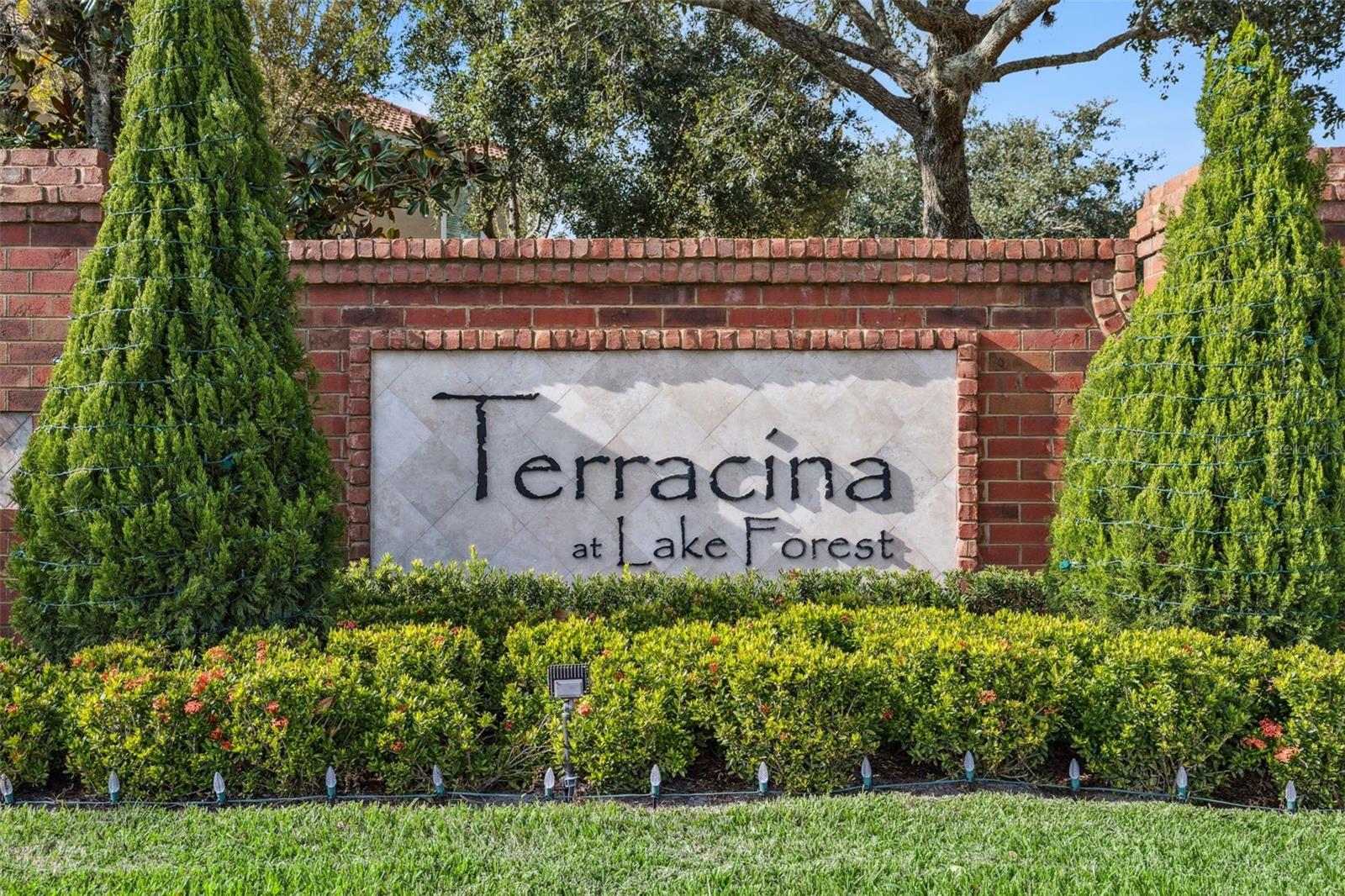 TERRACINA AT LAKE FOREST FOURTH AMD - Residential