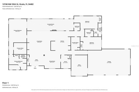 Tiny photo for 12330 NW 35th Street NW, Ocala, FL 34482 (MLS # OM733447)