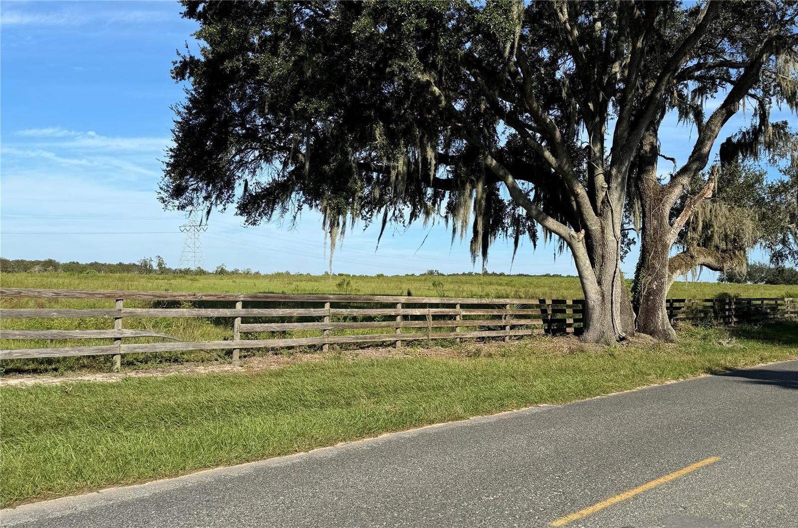 New “HARMONY ESTATES” has convenient access to The Villages with 2-minute drive for shopping, restaurants, medical and entertainment. This 11.01 acre property is just one of six 11-13+ Acre Country Parcels which could be combined. NO HOA, fees and NO wetlands. Cleared, improved pastureland with paved road frontage and protective covenants. Zoned A-1 for gardens and farm animals. If you are looking for a peaceful, yet convenient place to build a dream home, this is for you! Owner financing available.
