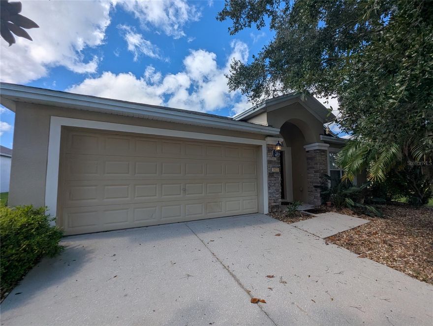 Enjoy living in the beautiful Harrison Ranch Community which offers endless amenities such as 2 playgrounds, pickleball courts, tennis courts, fitness center, pool, 5 miles of nature trails and a billiards room!!
Welcome to your new home! Freshly painted interior. This beautiful 3-bedroom, 2-bathroom residence offers tranquil pond views, spacious living, split bedrooms for privacy all in a peaceful, nature-filled neighborhood. Blending comfort and nature seamlessly, with plenty of room to relax both indoors and out. Enjoy morning coffee on the lanai while taking in the water view, or host gatherings in the spacious formal living spaces.

Home Features:

3 Spacious Bedrooms with a split-bedroom layout for privacy

2 Bathrooms

Formal living and dining areas – perfect for entertaining

Open-concept kitchen overlooking the family room

Sliding glass doors lead to a screened lanai with serene pond views

Fenced backyard – great for pets, play, or outdoor relaxation

Indoor laundry hookups

2-car garage for convenient parking and storage

Tenant will pay $125.00 tenant processing fee at move in along with and rent and deposit(s). A non-refundable pet fee will be due at move in as well, if applicable.