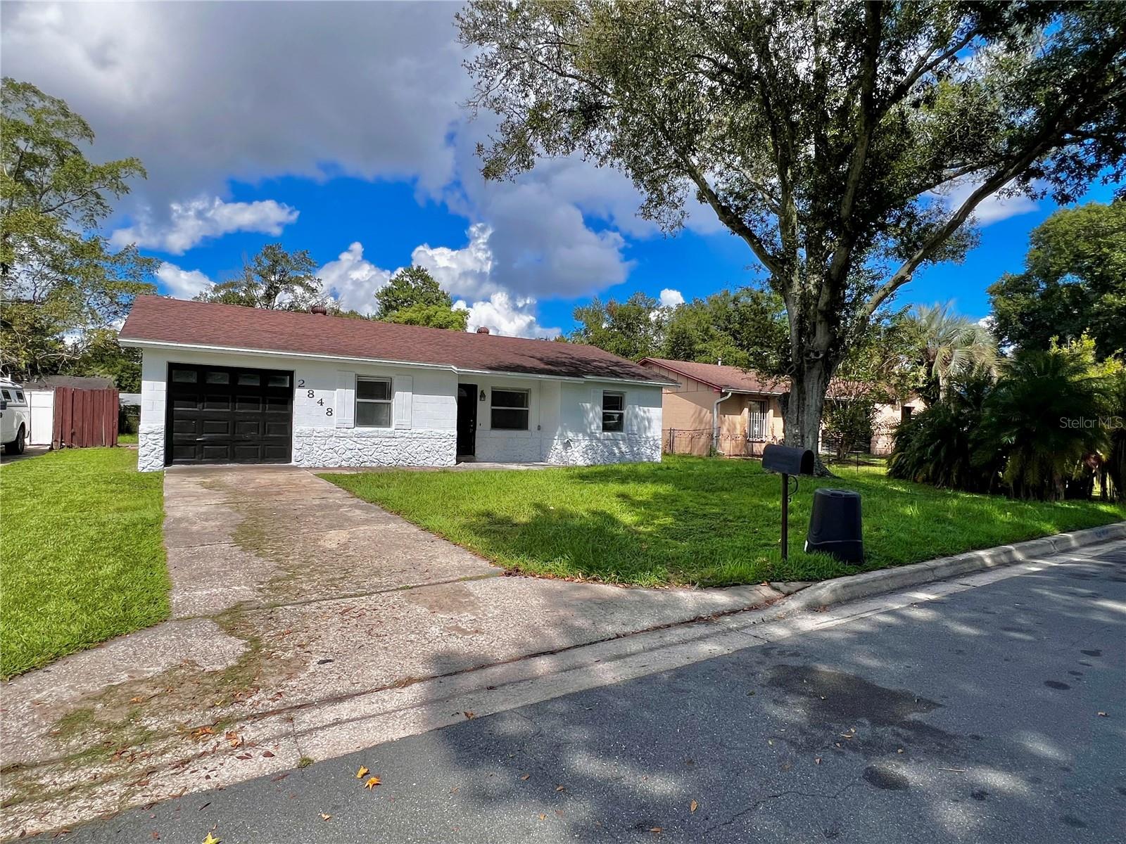Just renovated! This is a very lovely and spacious 3-bedroom/1.5-bath single family home with the garage converted and can be used as a family room or bedroom or office with newly installed luxury vinyl flooring and the rest of the house has newly installed ceramic tile throughout. The kitchen features new cabinets, quartz countertop and stainless steel appliances. Primary bedroom has a walk-in closet and there is plenty of privacy in the large fenced backyard, which is perfect for enjoying cookouts and entertaining. Close to major highways and shopping. This one is just waiting for you to call home!!