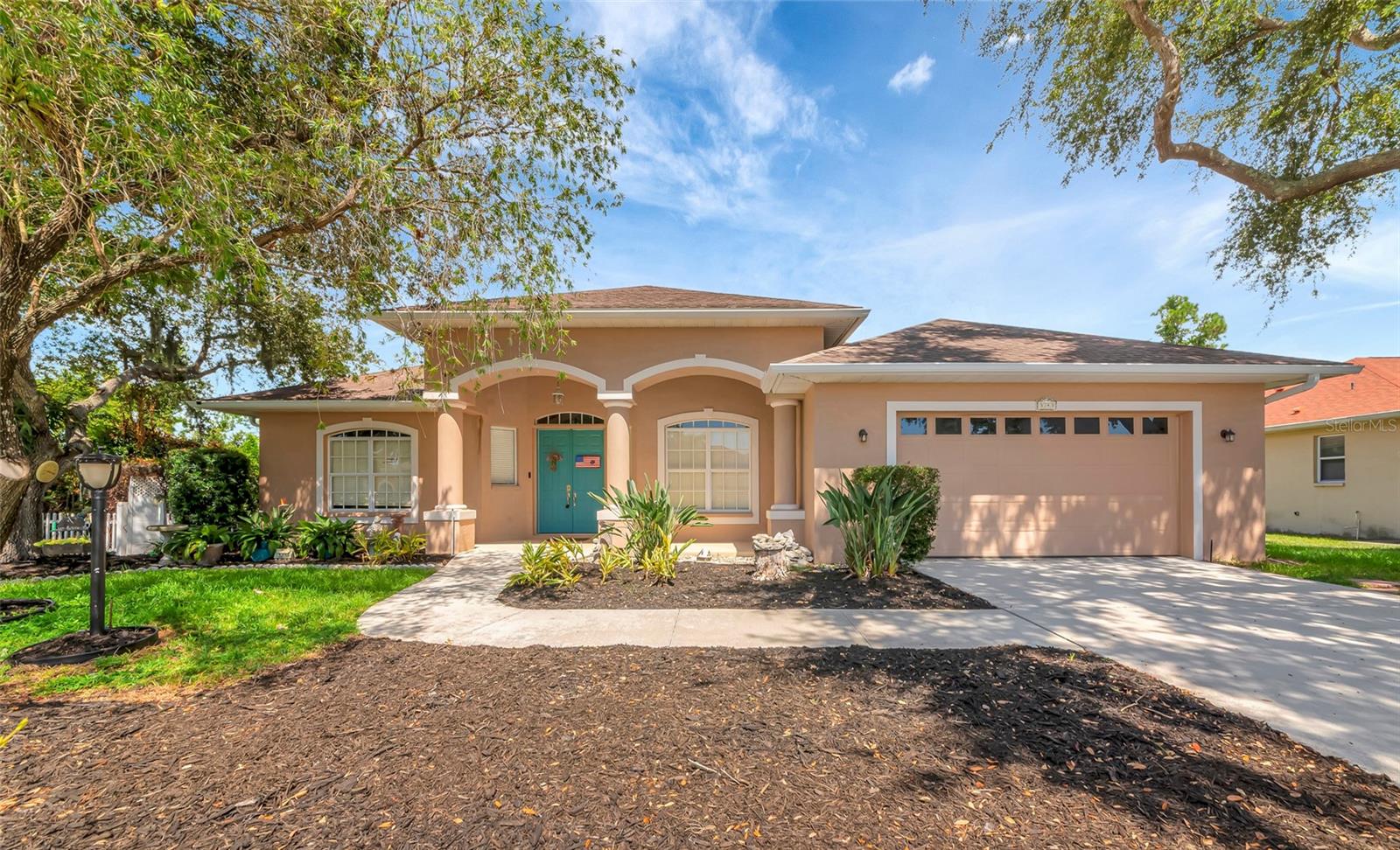 Envision your life at 3943 Serenity Circle, a charming single-story fixer-upper in the gated Whispering Crane community. One of the nicest lots in the community and an awesome central location in Sarasota. Built in 1999, this 3-bedroom, 2.5-bath home offers 2,279 sq ft of living space with an open great-room floor plan and high ceilings. The primary suite features a large walk-in closet and bathroom with dual sinks, garden tub and shower. Step outside to a spacious lanai overlooking a private, preserve-backed backyard with a caged pool framed by mature landscaping — an ideal setting for privacy, relaxation and entertaining. Low HOA of $800 annually and no CDD add to the value. Sold as-is — bring your imagination and transform this residence into your dream home.