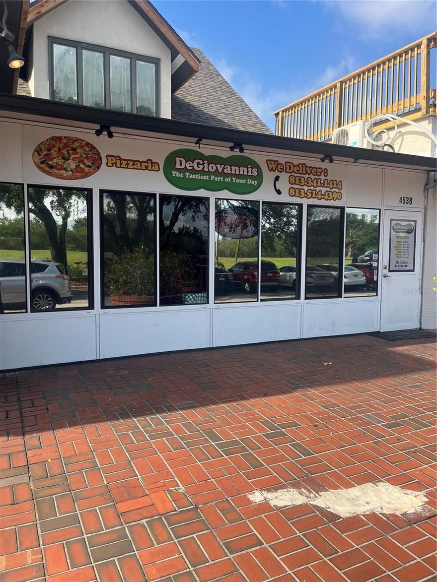 Great Opportunity to own an established Pizzeria in well populated Northdale community in Tampa, Florida. Business is located in a busy plaza with a wide range of services including Barbershop/Beauty shops, professional services, recreation/athletics, and retail. The plaza is located next door to a gas station also. Location is approximately 1 mile from High traffic Dale Mabry Highway which is heavy populated with national chain retail and restaurants. This is your chance to be your own boss or invest in a growing business. Highly motivated seller!