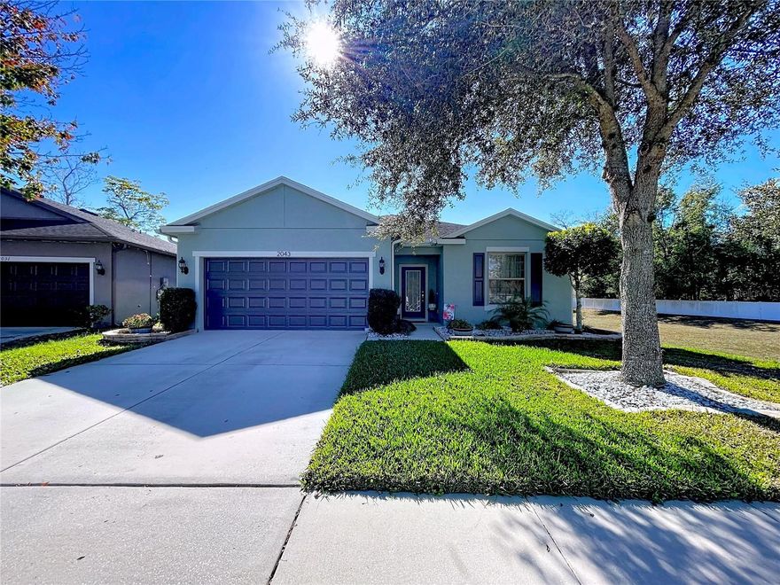 Welcome home to this stunning and meticulously well-maintained residence, where modern comfort meets effortless style. Featuring a spacious open floor plan, this home is designed to feel bright and airy, creating a seamless flow between the living, dining, and kitchen areas that is perfect for both daily life and hosting guests. The interior is highlighted by beautiful luxury vinyl plank flooring, chosen for its high-end look and exceptional durability, making it ideal for busy households.The heart of the home features a functional kitchen equipped with recent upgrades, including a stove installed in 2023 and a brand-new dishwasher added in 2024, ensuring you have reliable, updated appliances from day one. With three generous bedrooms and two full bathrooms, the layout provides plenty of space and privacy for everyone.One of the standout features of this property is its unique positioning; situated with no neighbor directly on one side, you can enjoy an extra sense of privacy and quiet that is hard to find. This move-in-ready gem offers the perfect balance of a peaceful setting and a modern, updated interior.