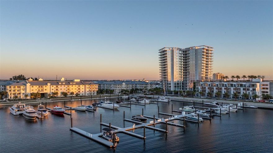 MOST AFFORDABLE BOAT SLIP AVAILABLE IN MARINA POINTE!!! -  Secure one of the few **50-foot boat slips** available in the exclusive Marina Pointe community. This slip includes water and electricity and is positioned in a highly desirable location within the marina, offering excellent protection and easy access in and out of the harbor. Marina Pointe is one of Tampa’s premier new-construction waterfront developments, featuring deep-water access, a full-service working marina, and an on-site dockmaster. With boat slips becoming increasingly scarce throughout Tampa Bay, this is one of the most affordable 50’ slips currently available and an exceptional opportunity for personal use or rental income. As Towers 2 and 3 near completion, demand from new residents will continue to rise, making a great for resale. Marina Pointe boat slips may be purchased or leased by current owners and buyers of units in any tower. Owners may also lease their slip to any current owner, resident, or purchaser within the community; lease terms must match the tenant’s residential lease length. Don’t miss your chance to secure a slip in this prime waterfront community with outstanding boating access to open water, dining, and entertainment.
