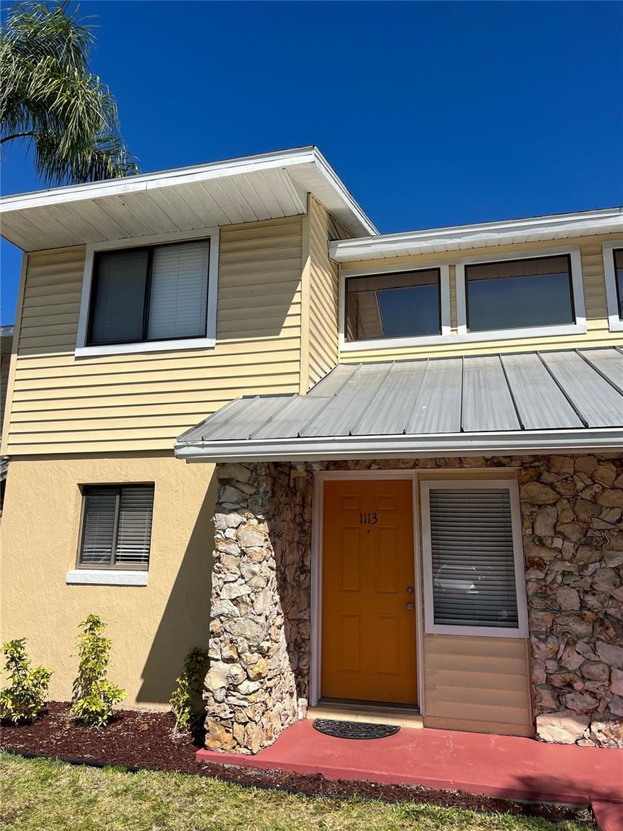 PARTIALLY FURNISHED 2 Bed/2.5 Bath RESORT Style Townhouse. PEACEFUL View of pool from screened porch. Whirlpool tub in Master bedroom. Tile/Carpet in bedrooms. Private Patio. WASHER/DRYER in unit. Resort amenities included. Guests can relax in the outdoor whirlpool or play on the tennis court. A fitness center & game room & concierge services are available. Walt Disney World, Universal Studios & SeaWorld are just 20-minute drive. Renters must add $250/month for ELECTRIC and WATER.