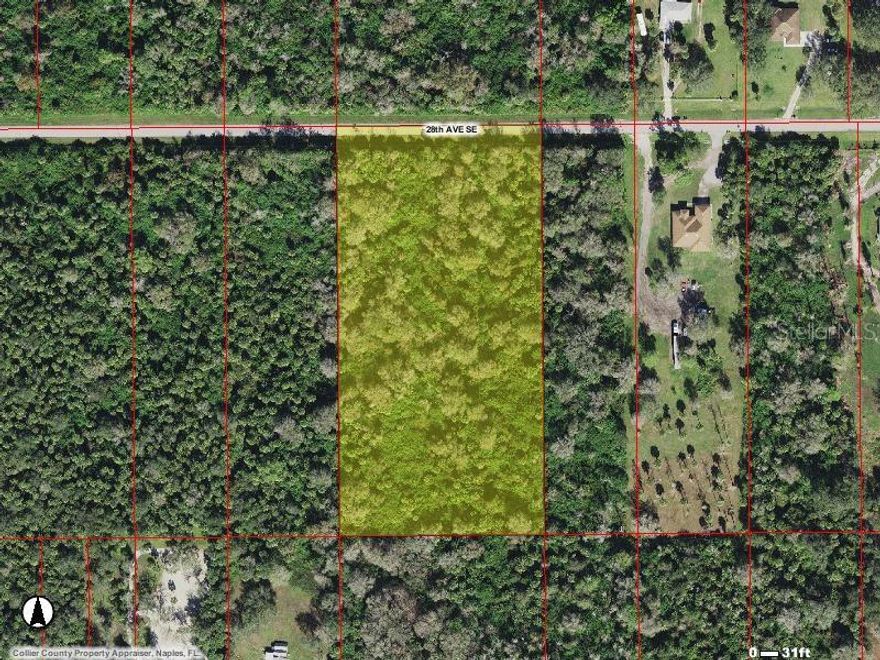 This expansive 5-acre lot near 3595 28th Ave SE in Naples, FL 34117, offers a tranquil setting in the Golden Gate Estates area. While the immediate surroundings are primarily residential and known for their natural beauty, several attractions are within easy driving distance. The Robert H. Gore III Preserve, approximately 26 miles away, provides a lush landscape for nature enthusiasts. Downtown Naples, with its fine dining, shopping, and cultural attractions, is also just a short drive away. The world-famous Naples beaches are within reach, offering pristine sands and stunning Gulf Coast sunsets. While this property offers a peaceful retreat, essential services such as shopping centers, schools, and healthcare facilities are easily accessible, ensuring a perfect balance between seclusion and convenience.