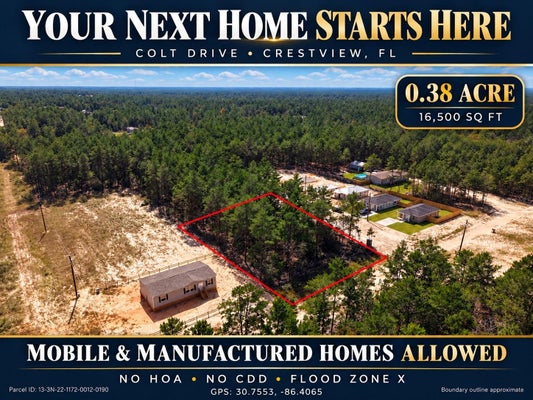 COLT DRIVE, CRESTVIEW, FL 32539 - Image 12cabfc2a41cb094adfa8b93ab0395b3/3287750239