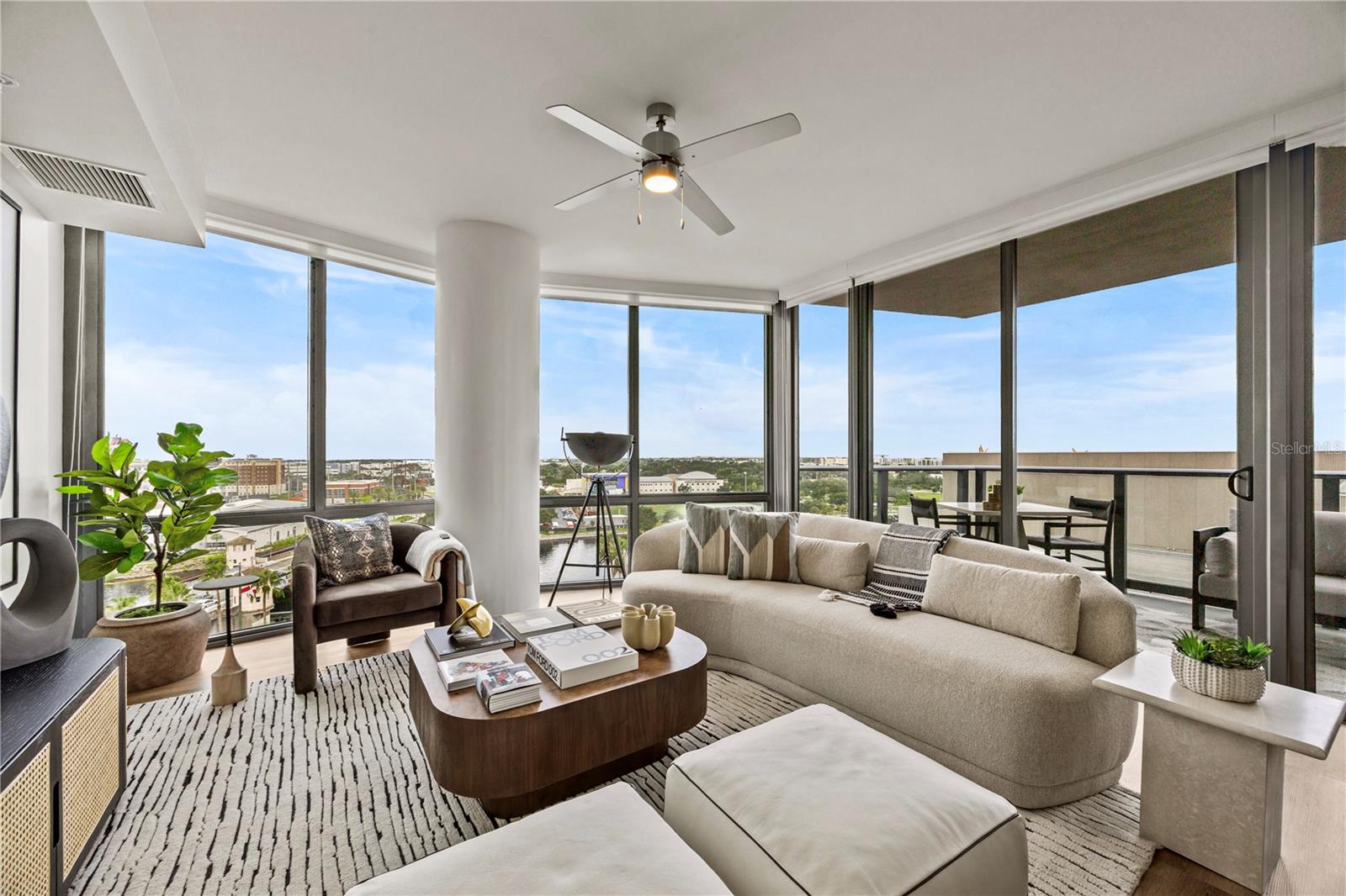 Rising high above the heart of downtown Tampa, AER delivers an immersive luxury living experience where every detail is intentional, every finish refined, and every amenity designed to inspire. Surrounded by the city’s best dining, arts, and entertainment—including Michelin-recognized restaurants, waterfront cafés, boutique grocers, performing arts venues, and championship arenas—this 31-story address puts you at the center of everything. Inside, AER curates a modern sanctuary where sophistication meets serenity, starting with a breathtaking two-story lobby complete with a fireplace and lounge seating that feels more five-star hotel than apartment. Residents enjoy access to a rooftop fitness center with panoramic views, cold plunge and infrared yoga studios, a wellness spa with dry sauna and experience shower, and exclusive content creator spaces including podcast studios and private co-working lounges. The 11th-floor pool deck offers an oasis in the sky—featuring a sleek lap pool, hot tub, zen garden, cabanas, grilling stations, and cozy fire pits, all framed by stunning skyline and water views. At AER, life unfolds with intentional elegance: rooftop clubroom with wine bar and poker tables, a Sky Bar and outdoor terraces, complimentary coffee in the lobby, Luxer package lockers, air-conditioned storage, covered parking, and concierge services all included. Every residence includes in-unit washer & dryer, curated finishes, and breathtaking views—welcoming you to an elevated downtown lifestyle unlike anything else in Tampa. Features, finishes, floor plans, and views may vary by unit.