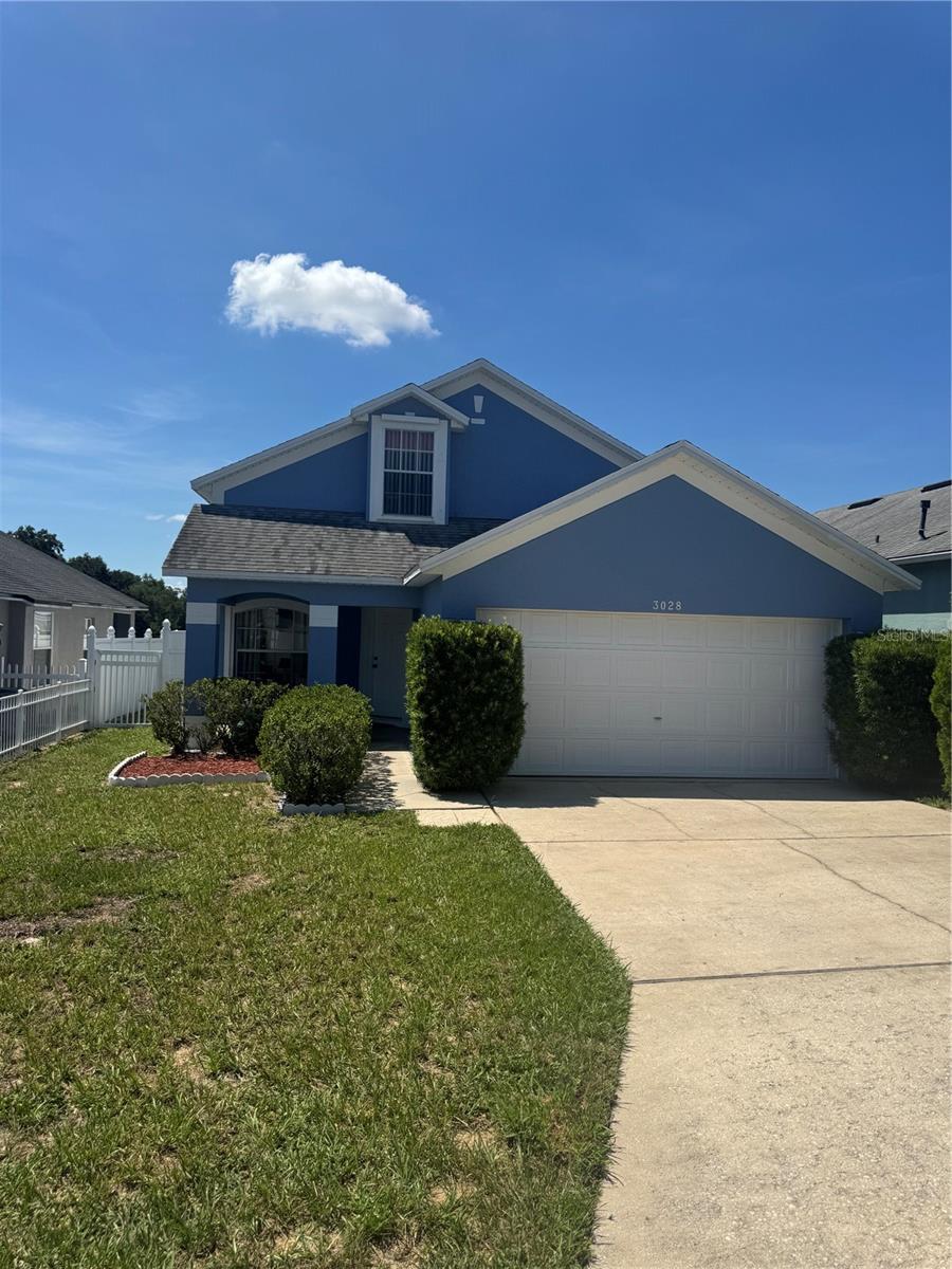 Welcome to this 4 bedroom 2/5 bathroom home in a gated community. Great floorpan with master bedroom and en-suite bathroom downstairs. Three bedrooms upstairs. spacious eat-in kitchen with stainless steel appliances with GAS! Nice size fenced backyard with no rear neighbors. Move-in ready.