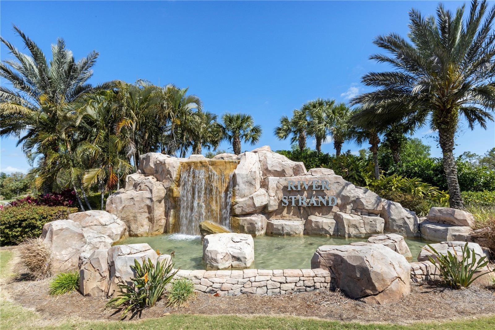 RENTED JUNE - NOVEMBER 2025. WELCOME TO BEAUTIFUL, FRIENDLY RIVER STRAND! EXPERIENCE FLORIDA LIFESTYLE AT ITS BEST! You will be WOWED by this SPACIOUS, SUNNY, FURNISHED, FIRST FLOOR, 2 BED, BONUS ROOM (with sofa bed), 2 BATH. CORNER CONDO. Enjoy the SPECTACULAR WATER AND GOLF VIEWS while relaxing on the lanai. Watch your favorite movies or shows on NEW comfy leather reclining furniture in front of the 70” TV with soundbar. Everything in this condo has been updated with the latest decor! Large built in desk in the DEN for projects or work. GOLF and all AMENITIES transfer with one time transfer fee. A satellite pool is located right across the street from the condo. There is a Main Pool at the Clubhouse with a Tiki Bar, and Restaurant. There is also another Large Pool at one of the two Fitness Centers. Both Pickleball and Tennis Courts are first rate! All utilities including internet and cable INCLUDED in rent. Dedicated carport and plenty of guest parking available. Near SR 64 and SR 70. Convenient to shopping, restaurants and the best Florida beaches! Available May 2026-December 2026. May - Sept $1800/mo plus 13% resort tax (under 6 months) and booking and departure cleaning fee. Non-smoking unit and no pets. Membership Transfer fee of $573.