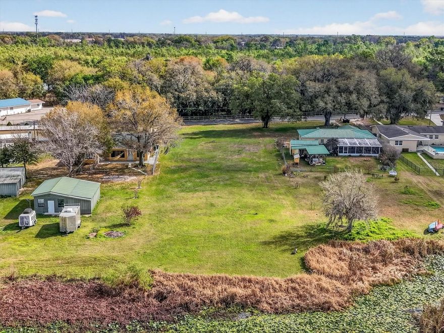 Lakefront homesite with 70 FEET OF LAKEFRONTAGE on BEAUTIFUL Lake Bonny—cleared, build-ready, and ideal for a custom lakefront home or private waterfront retreat in Lakeland. *** This 0.64-acre residential lakefront lot offers a RARE OPPORTUNITY to build your dream home on the shores of Lake Bonny, one of Lakeland’s scenic freshwater lakes known for fishing, boating, and sunset views. NO HOA - With approximately 70 feet of direct lake frontage, the property provides space and flexibility to design a custom lake house, waterfront residence, or private estate homesite with beautiful water views. *** The parcel is zoned R-2 residential and ALREADY HAS UTILITIES IN PLACE: public water, electricity, and septic in place, making it easier to start building your custom home or lakefront retreat. CLEARED LOT ready for construction. BRING YOUR BUILDER, architect, and plans to create the lakefront lifestyle you’ve been envisioning. 
For buyers searching for BUILDABLE WATERFRONT lakefront homesite - residential land with water access, or custom home lots, this property offers a strong foundation for a primary residence, second home, or peaceful waterfront getaway. *** Outdoor enthusiasts will appreciate the NEARBY PUBLIC BOAT RAMP for Lake Bonny , making it easy to launch a boat, kayak, or paddleboard. Anglers will love the fishing opportunities on Lake Bonny, while the skate park across the lake and nearby parks add recreation and community amenities. ***
Located in a no-HOA neighborhood, this homesite offers freedom and flexibility while still being just a short drive to Lakeland restaurants, shopping, and entertainment. Whether you envision a modern lake house, traditional waterfront home, or custom lakefront retreat, this property provides the space and location to bring your vision to life. *** Walk the property today and imagine your future lakefront home overlooking Lake Bonny’s beautiful sunsets.