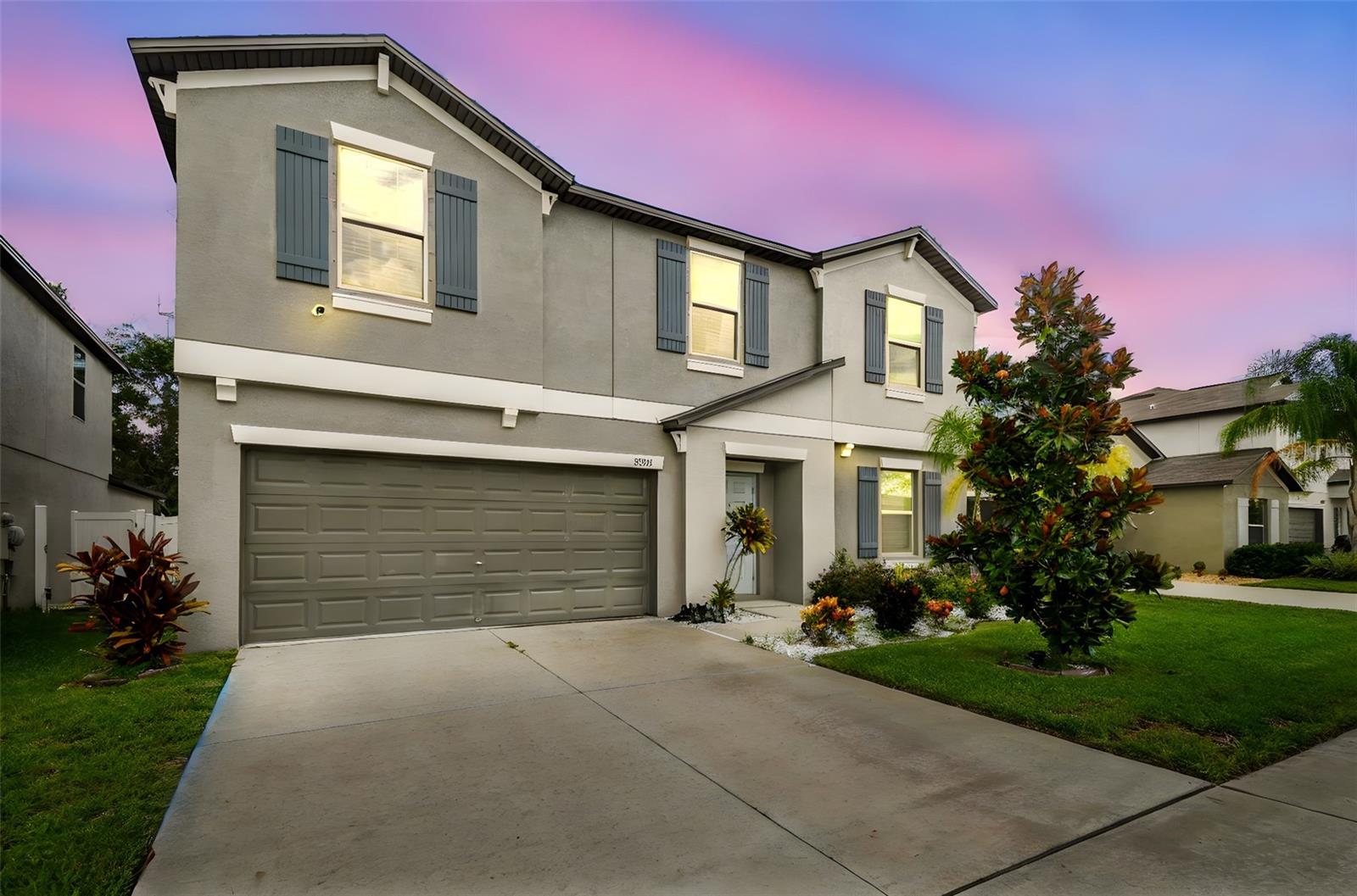 Step inside this impressive 5-bedroom, 2.5-bath residence in Riverview and discover nearly 3,000 square feet of thoughtfully designed living space. Tucked away in the desirable Triple Creek community, this home offers the perfect combination of comfort, style, and functionality for today’s modern family.
The spacious primary suite is conveniently located on the first floor and features a generous walk-in closet and a luxurious ensuite complete with dual vanities, a walk-in shower, and a private water closet. Upstairs, you’ll find a versatile loft area—perfect for a game room or home office—along with four additional bedrooms that provide plenty of space for family, guests, or hobbies.
The kitchen is a true centerpiece—outfitted with gleaming granite counters, stainless steel appliances, and abundant workspace, making it ideal for both casual meals and entertaining. The open-concept layout connects seamlessly to the living and dining areas, and outside, a nicely sized fenced backyard offers room for play, pets, or relaxing evenings under the stars. Hurricane shutters are included, offering peace of mind year-round.
Living in Triple Creek means you’re surrounded by natural beauty and outstanding amenities. Enjoy access to resort-style amenities including pools, fitness center, playgrounds, walking trails, and more. The community borders the 1,200-acre Triple Creek Nature Preserve, where you can enjoy miles of hiking and mountain biking trails. Outdoor enthusiasts will also appreciate the close proximity to Alafia River State Park, Balm-Boyette Scrub Nature Preserve, and Apollo Beach Nature Preserve.
When it’s time to unwind or explore, you’re just minutes from golf at Summerfield Crossings, waterfront views at Apollo Beach, and a variety of shops, restaurants, and entertainment. With quick access to I-75, Downtown Tampa, and the tranquil waters of Lithia Springs Park, you’ll enjoy the perfect balance of suburban peace and city convenience.
This home offers more than just a place to live—it’s a lifestyle upgrade in one of Riverview’s most sought-after communities.