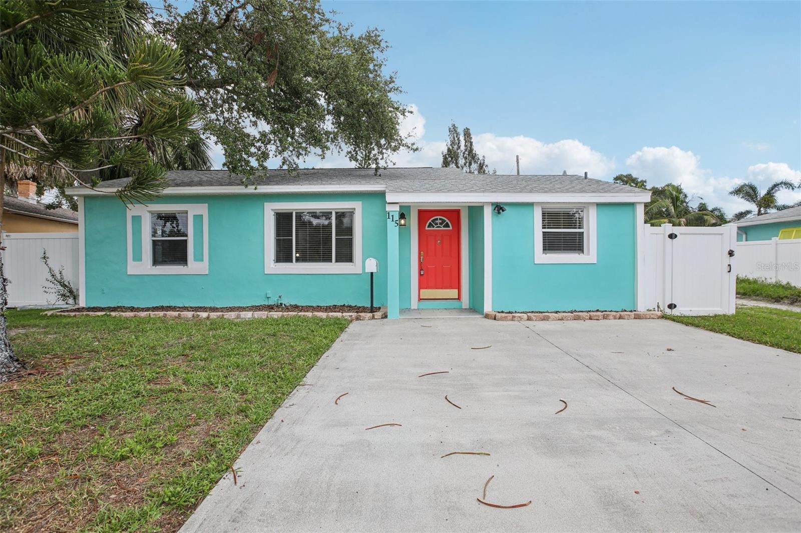 Welcome to this beautifully updated 3-bedroom, 2-bath home offering 1,475 square feet of modern living on an oversized 8,450 square foot lot in one of St. Pete’s most desirable neighborhoods. From the moment you step inside, you’ll appreciate the thoughtful renovations and stylish upgrades throughout. Durable vinyl plank flooring flows seamlessly across the open-concept layout, complemented by contemporary tile finishes in both bathrooms and a sleek, entertainer’s kitchen featuring a center island and clean, modern lines. Outside, the fully fenced backyard offers both privacy and functionality, with alley access and ample space for boat or RV parking—perfect for Florida living. Additional perks include off-street parking, a spacious lot for future possibilities, and a location that places you just minutes from Crisp Park, downtown St. Petersburg, local shops, dining, and the scenic waterfront. Move-in ready and packed with charm, this home is the total package—modern style, a large lot, and an unbeatable location. Don’t miss your opportunity to make it yours!