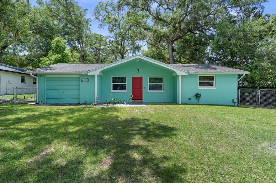Welcome home to this charming 3-bedroom, 2-bathroom residence offering 1,270 sq ft of comfortable living space in the heart of Brooksville! The converted garage provides flexible space, perfect for a home office, gym, playroom, or additional storage to suit your lifestyle. Whether you're a first-time buyer, downsizer, or savvy investor, this home checks all the boxes. Enjoy the unbeatable convenience of being just minutes from shopping, dining, and the charm of Historic Downtown Brooksville, with its boutique shops, local eateries, and community events. When the weekend calls for sun and sand, you're less than an hour from the nearest beach. Florida living at its finest! Don't miss this opportunity to own a versatile, well-located home in one of Hernando County's most beloved communities. Schedule your private showing today!