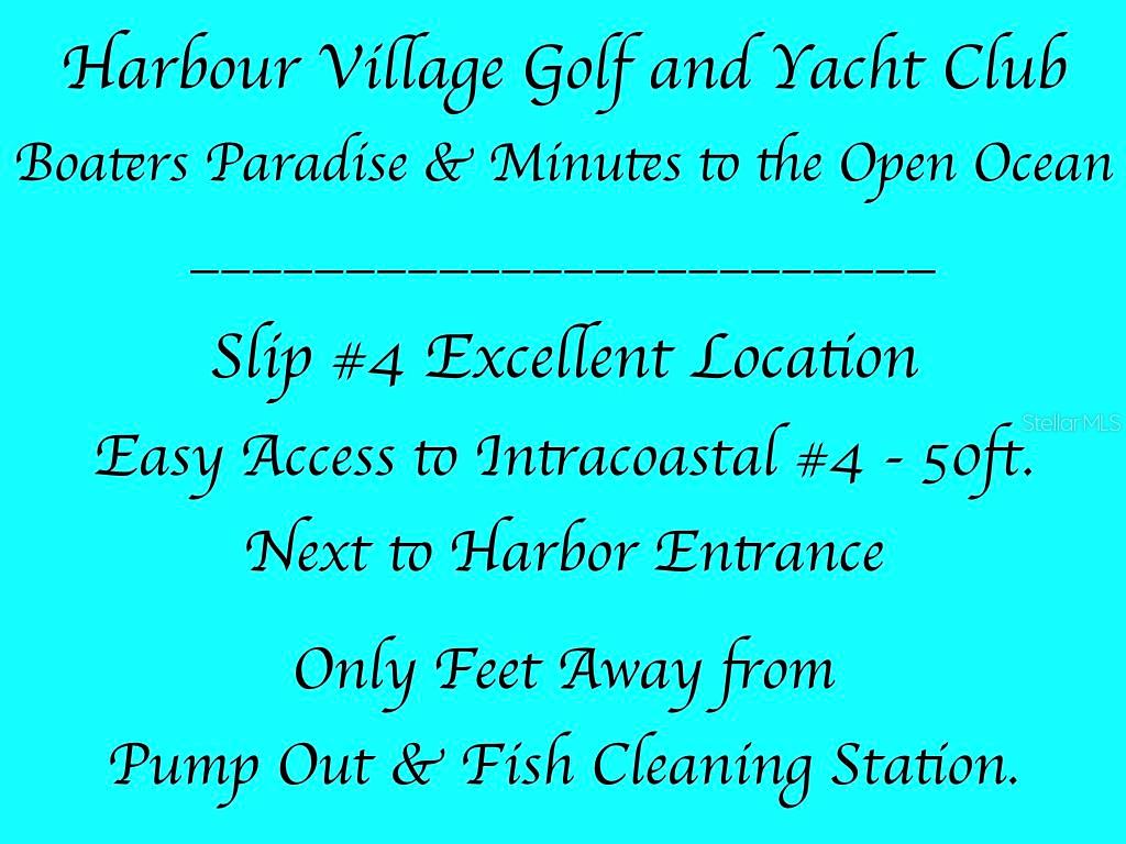 Harbour Village Marina Condo - Land