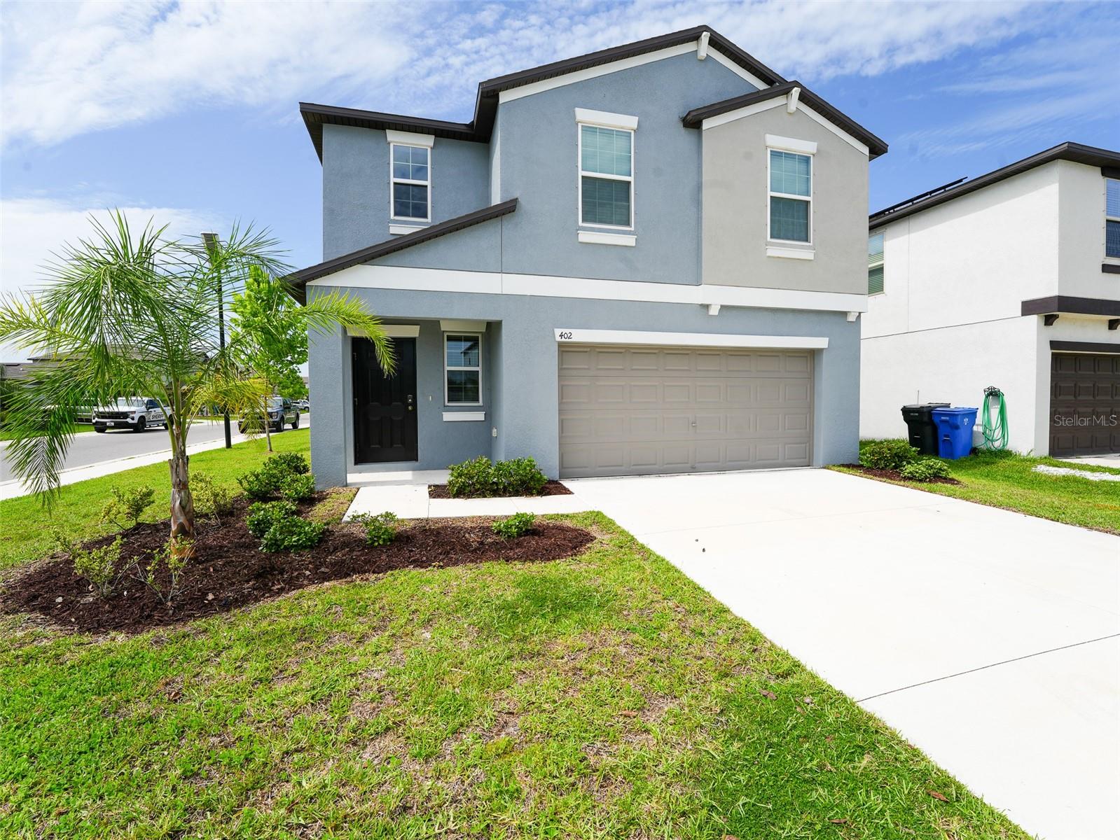 WELCOME HOME! This beautifully up-to-date two-story residence offers the perfect balance of style, comfort, and convenience all nestled in the highly desirable Glencove at Bay Park Community. Eligible for Section 8 Vouchers. Built in 2022 and meticulously maintained, this 4-bedroom, 2.5-bathroom home showcases 1,914 square feet of thoughtfully designed living space. Step inside and fall in love with the bright, open-concept layout featuring a seamless flow between the living room, dining area, and functional kitchen ideal for entertaining or relaxing with loved ones. The kitchen includes a center island with breakfast bar, and a direct view into the cozy living space, making meal prep and hosting effortless. Downstairs also features a convenient powder room for guests and easy access to the backyard, perfect for enjoying Florida’s sunshine. Upstairs, a spacious loft offers endless flexibility use it as a playroom, media center, or home office. The split-bedroom floor plan ensures privacy, with the owner’s suite tucked away in its own corner featuring a luxurious en-suite bath and a walk-in closet retreat. Each secondary bedroom is generously sized and ideal for family, guests, or working remotely. Enjoy the comfortable carpeting, modern bathroom finishes, and the peace of mind of living in a NO FLOOD ZONE and NO CDD community! Located in the safe and welcoming Glencove at Bay Park neighborhood, residents have access to top-tier amenities including a Resort-style swimming pool, modern clubhouse, shaded playground and beautiful park spaces for picnics and outdoor fun. Minutes from shopping, restaurants, hospitals, highways, and schools, this home delivers both comfort and connectivity. Don’t miss out on this incredible rental opportunity! Call today to schedule your private tour and make this dream home your new address.
