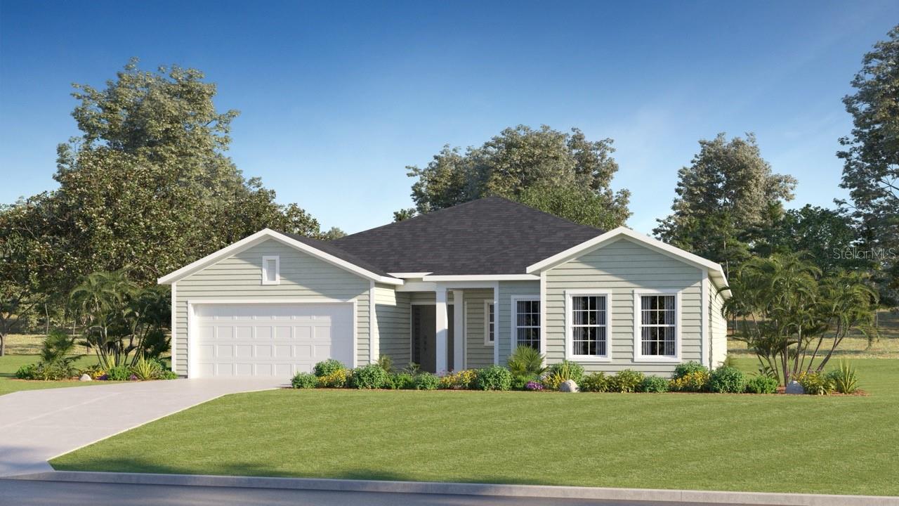 Under Construction. Designed for multigenerational families, this new single-story Next Gen® home features an attached suite with everything residents need to live independently. It includes a private bedroom, bathroom, living area, kitchenette and a versatile storage garage. In the main home is a sprawling open-concept living area with a covered porch, as well as a practical study. Out of the three bedrooms, the owner’s suite enjoys lavish details including a spa-style bathroom and oversized walk-in closet.