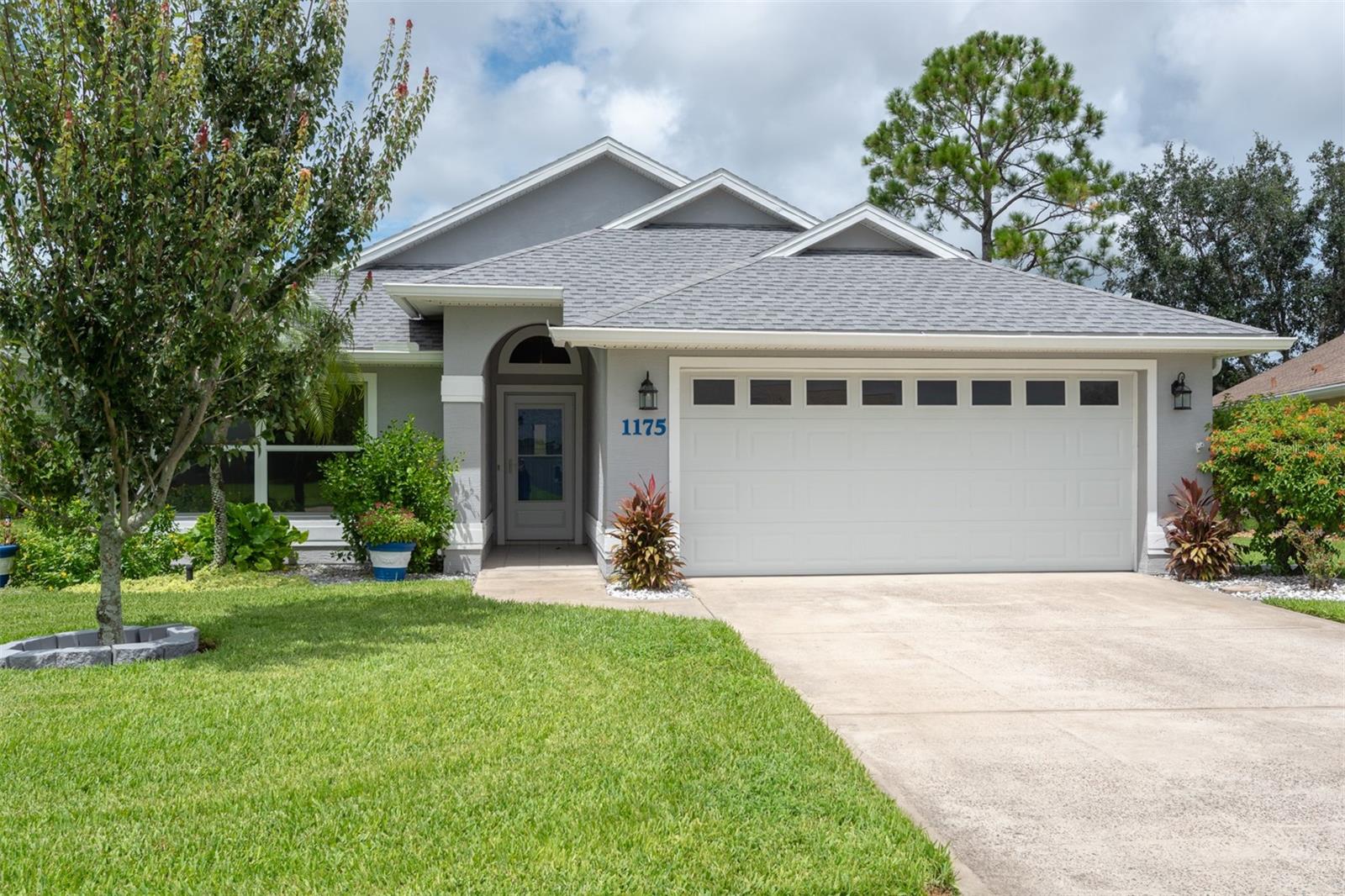 Welcome to this beautifully maintained 3-bedroom, 2-bathroom home located in the gated Lakes section of Cypress Head, one of Port Orange's most desirable GOLF communities. Featuring nearly 1,900 square feet of living space, this home impresses with exceptional curb appeal, nurtured landscaping, and a freshly painted interior and exterior.
Built with comfort and functionality in mind, this home offers an open floor plan filled with natural light pouring in through skylights. The dining room flows effortlessly into the spacious living area, creating the perfect setting for entertaining or relaxing.
The kitchen is ideal for both everyday cooking and entertaining, with newer appliances, generous counter space, and a cozy eat-in nook. Just off the nook, step outside to the enclosed patio, perfect for enjoying beautiful Florida weather year-round. In the front of the home, you'll find two comfortable bedrooms with an updated guest bathroom. A versatile flex area off the living room offers endless possibilities including a home office, gym, playroom, or more. The primary suite is tucked away for privacy and features a large walk-in closet and a spacious ensuite bathroom with a soaking tub, separate shower, and dual vanities. Additional features include: Roof replaced in 2021, Water heater is only a few years old, and Inside laundry.
Cypress Head residents enjoy access to a community pool, tennis courts, pickleball, and a public golf course with on-site restaurant. All this just minutes from top-rated schools, dining, shopping, and everything Port Orange has to offer.
Be sure to check out the full video walkthrough, 3D interactive floor plan, and printable floor plan to explore every corner of this amazing home! Don't miss your opportunity to schedule your private showing today.