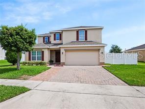 This 4 bedroom, 2.5 bath home in the Davenport Estates neighborhood offers a perfect blend of comfort and convenience. The spacious open floor plan is ideal for entertaining guests, with a large kitchen featuring an island for culinary activities and socializing. All four bedrooms are situated upstairs, ensuring privacy when needed. There is a bonus office space downstairs. A standout feature of this home is its fenced backyard, providing a private oasis for relaxation and outdoor activities. The expansive Master suite includes a walk-in closet and a generously sized bathroom, offering a retreat within your own home. Recent upgrades enhance the appeal and functionality of the property, such as new LVP flooring installed on the first floor in 2020, a new water filtration system added in 2019, and the integration of solar panels for energy efficiency. The home has been meticulously maintained, reflecting pride of ownership. It is located within a desirable school district, zoned for Horizons Elementary, Shelley S. Boone Middle, and Ridge Community High School. Its central location provides easy access to major highways, making commuting convenient. Additionally, it's just a short 30-minute drive to popular theme parks, the International Airport, and numerous other attractions. This residence not only offers a comfortable living space but also embodies a thoughtful design that caters to both everyday living and entertaining needs.