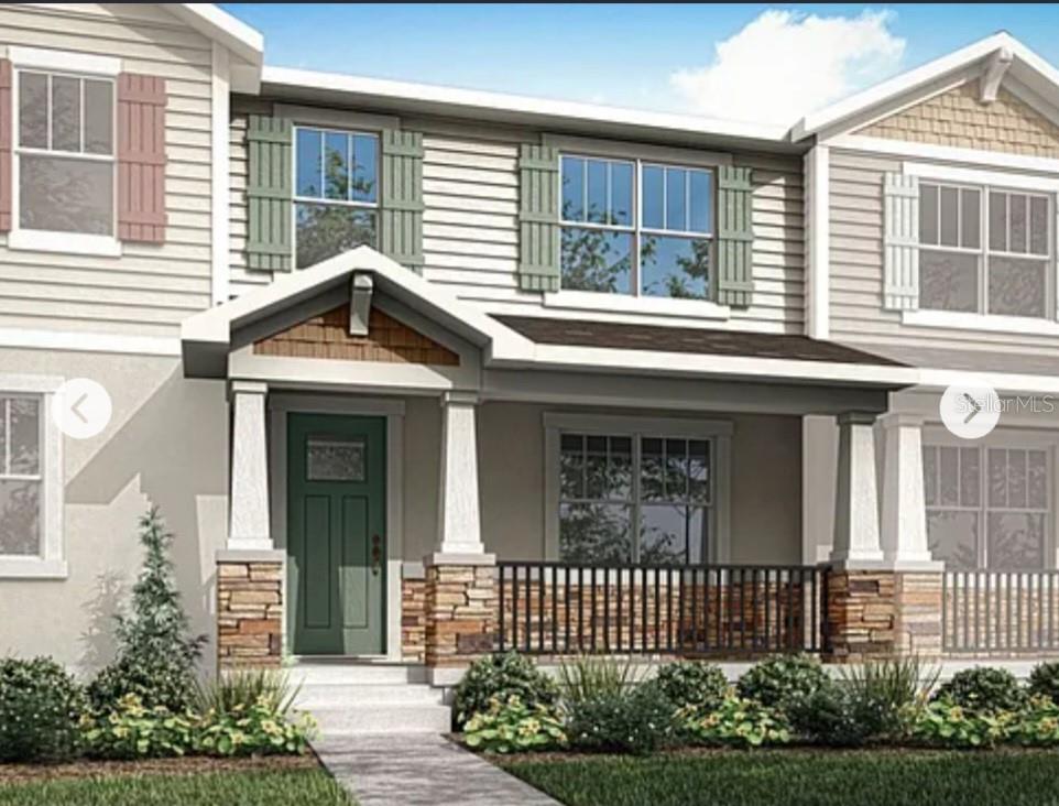 Brand new 3 bed/2.5 bath Townhome with an extra large two car garage with park view in Winter Springs Town Center. Partially furnished (can be removed). You have to see it in person to appreciate the location. House comes with a top rated water filter and softner system. Extra large washer and dryer. This community also offers a pool. There are restaurants, grocery stores, Gyms, shops, etc..within 5 minutes of walk. Open-concept ground floor seamlessly connects the kitchen, dining room, and living room. The kitchen is a chef's dream, complete with stainless steel appliances, a walk-in pantry, and a breakfast bar. Upstairs, you'll find three bedrooms, including the luxurious owner's suite. The suite features a private ensuite bath and a huge walk-in closet. A rear-loading two-car garage offers convenient and secure parking. Also, there are plenty of guest parking in the community. Don't miss out on this beautiful home!