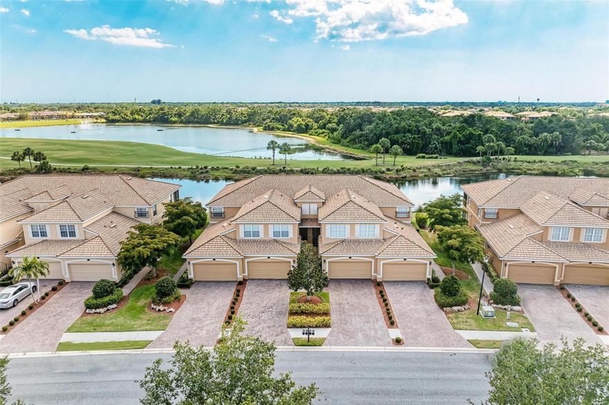 AVAILABLE STARTING MAY 2026 …Unit was newly renovated. Welcome to the community of River Strand, where you can experience the epitome of Florida living! Prepare to be captivated by this spacious, sun-filled, TURNKEY-FURNISHED 3-Bedroom, 2-Bathroom, 2 Car Garage , Coach Home on the first floor. Unwind on the lanai and savor the mesmerizing water and golf course vistas. *** ANNUAL LEASES ARE WELCOME AS OF MAY 2026 * Golf is inclusive; tenants solely pay as you play , with all membership amenities transferring for a one-time fee of $573. A 13% resort fee and a $275 cleaning fee are applicable to the rental total upon reservation. Electric is capped at $100, with any overages the tenant's responsibility. Grill room is under renovation,  once it reopens $100 per month will be required to spend . This unit is smoke-free, and pets are not permitted (but may consider a very small dog)*** Enjoy an array of amenities, including eight sparkling swimming pools, two well-appointed fitness centers, eight pickleball courts, and nine tennis courts. The property boasts a clubhouse, restaurant, grill room, tiki bar, and meeting room. Nestled in a tranquil neighborhood, this home offers seamless access to a plethora of recreational pursuits. Explore the nearby Manatee River for boating, fishing, and kayaking adventures, while golf enthusiasts will relish the proximity to premier golf courses. Nature lovers can immerse themselves in the area's stunning preserves and parks. Conveniently located near I-75, Costco, Lakewood Ranch, University town Center Mall, Sarasota and Beautiful, Pristine Beaches. Arrange a viewing today and transform this exquisite coach home into your rental haven! Welcome to your rental home sweet home!