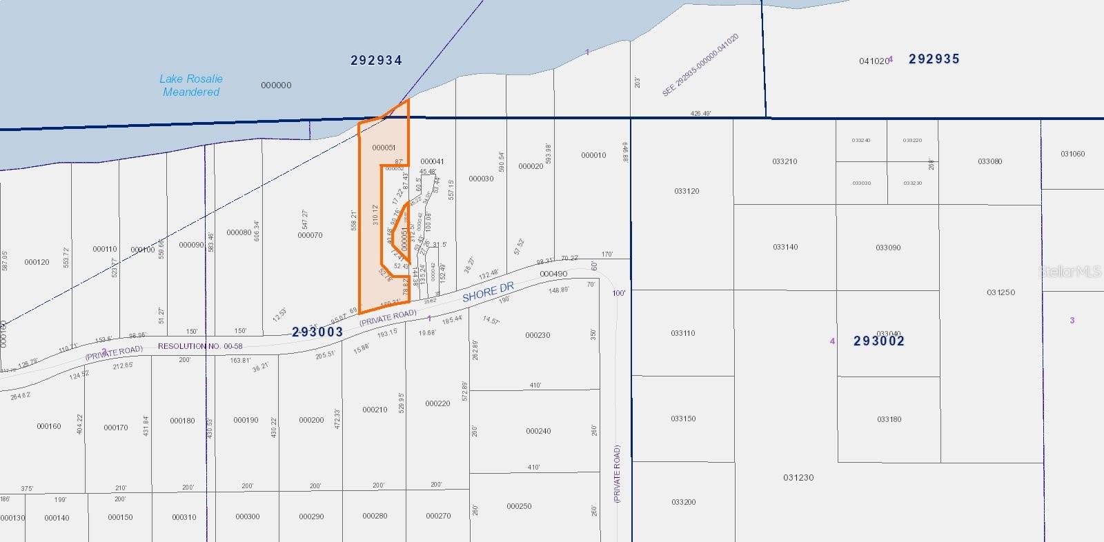 SOUTH SHORE OAKS REP - Land
