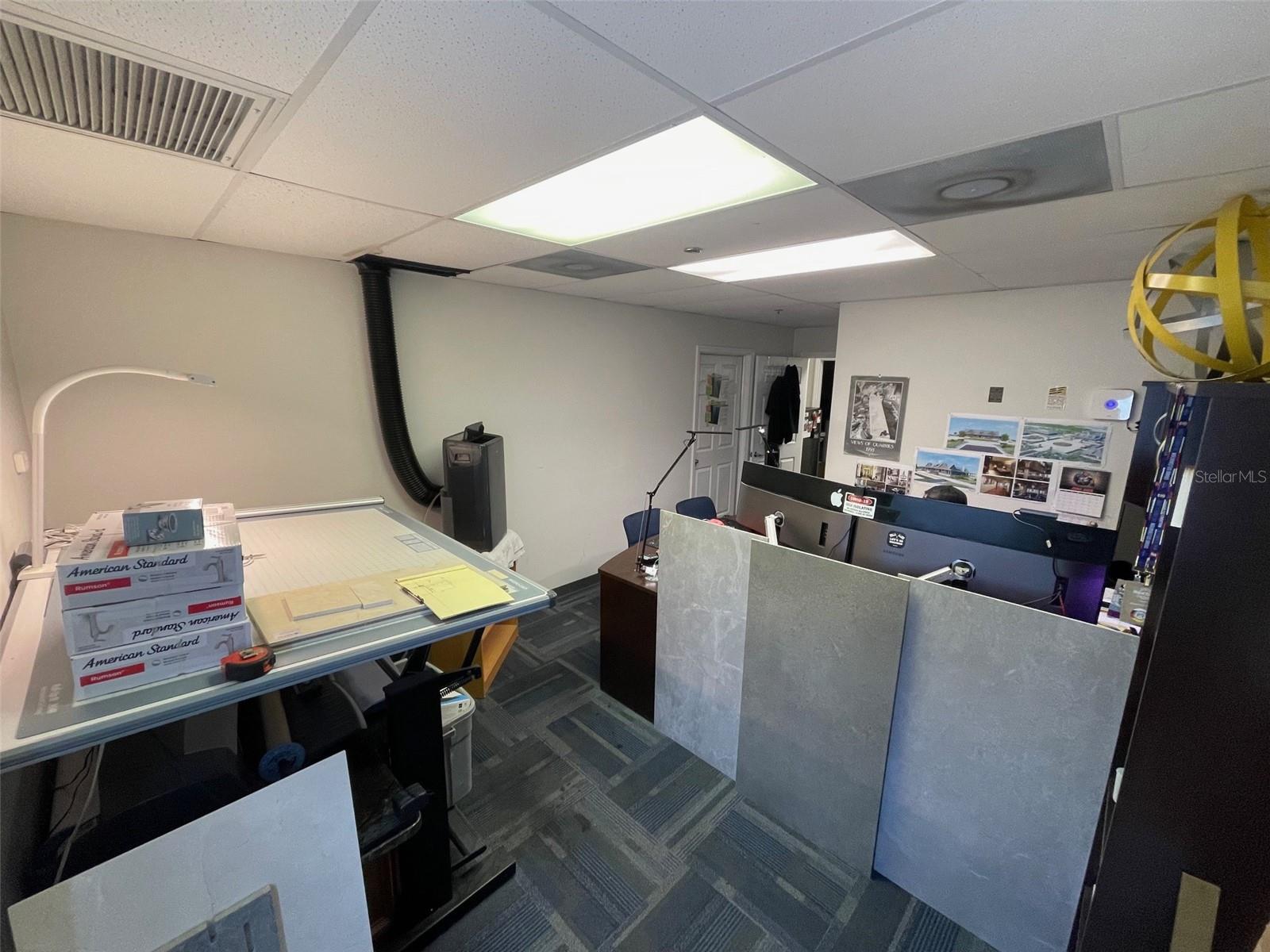 Suite 17 is a 1,200 Sq. Ft. Office/Warehouse combo. This suite has a main office area, two dedicated offices, nook for a kitchenette, bathroom and warehouse with 12'x12' roll-up door.