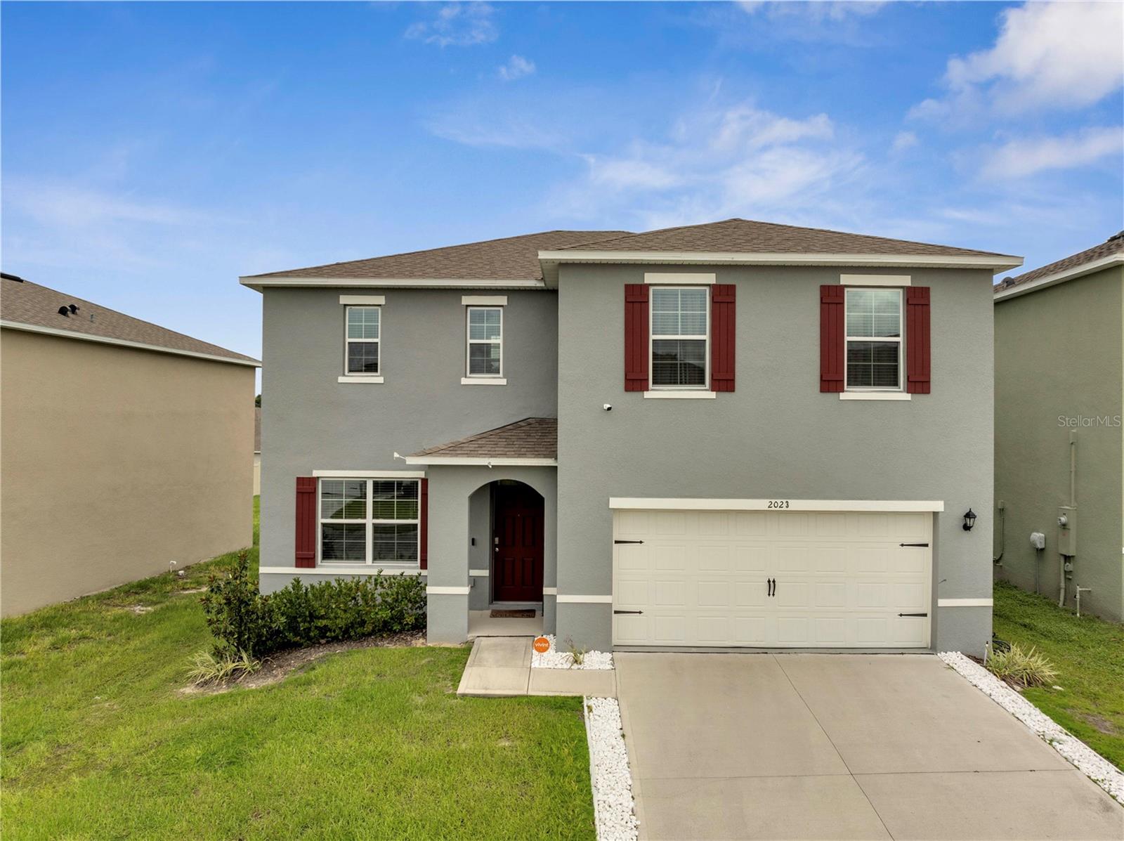 This Beautiful 2 story home features 4 bedrooms & 2.5 baths. The master is huge with a large walk-in closet and dual sinks. The living space has that open concept that's just perfect your buyer's needs and comfort for the family family. The kitchen is open to the great room and shows a separate island that has loads offers a breakfast bar for meals and relax time. The dining room size allows for your choice of a 6 or 8 chairs. If you need space this home has exactly what you are looking for. Everyone will enjoy their own separate space so they can relax, read, learn and play games. All the bedrooms are upstairs with a huge loft for family gathering. Whether you are downstairs or up you'll love the space this home offers. The amenities include a swimming pool for those hot Florida days when it's time to relax and play with friends and family, plus a play ground, exercise/stretching area.