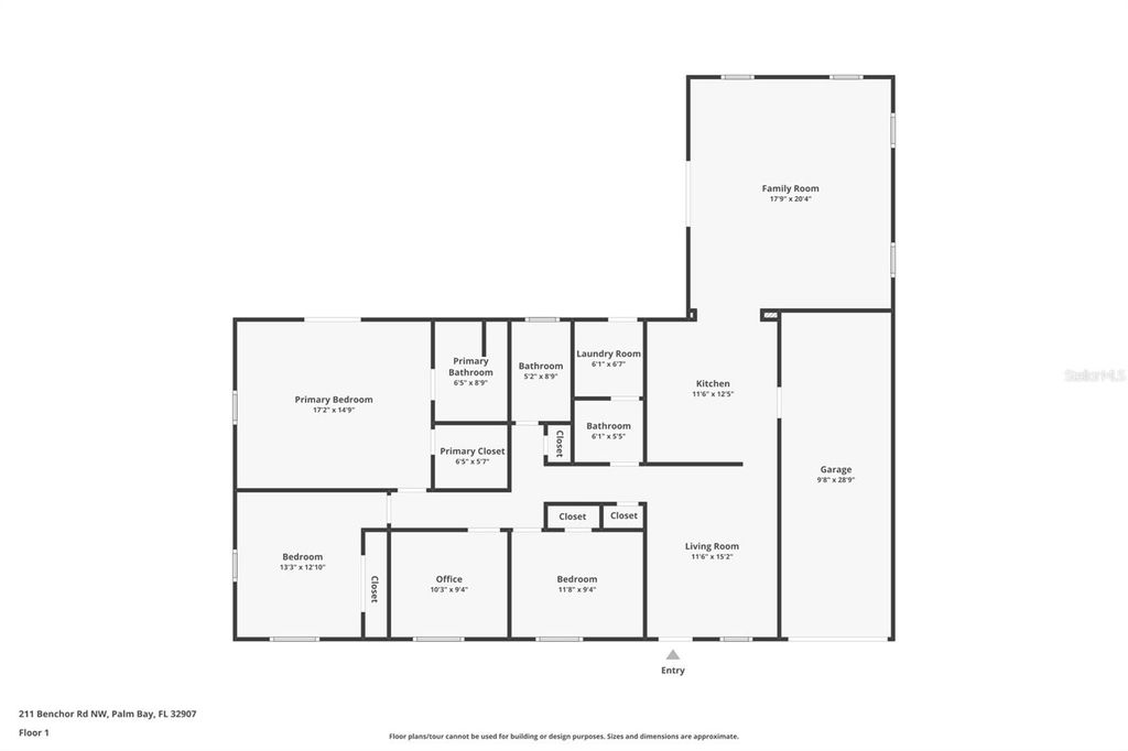 Photo of 211 Benchor Road, Palm Bay, FL 32907 (MLS # G5107918)