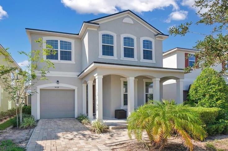 Welcome to your dream oasis in Solara! This magnificent 7-bedroom, 6.5-bathroom home is the epitome of luxury living. This fully furnished residence is designed for both comfort and vacation rental income generation. Inside, you'll find an interior that's been thoughtfully adorned with modern furniture, accent walls, and stylish window treatments. The house offers luxurious living space and features a stunning large pool with a relaxing hot tub, creating the perfect setting for unwinding and entertaining guests. Solara Resort itself offers an incredible array of amenities, including a gated entrance, a full water complex with a splash pad and water slide, a FlowRider Surf & Wake simulator, basketball and sand volleyball courts, a fitness center, game room, playground, and even a restaurant and bars for your enjoyment. Conveniently located just off US-192, with easy access to highways I-4 and US-27, this property is a mere 8 miles from world-class theme parks and offers a short commute to Orlando's most famous attractions. Whether you're seeking a luxurious residence or an income-generating vacation rental, this Solara oasis has it all.