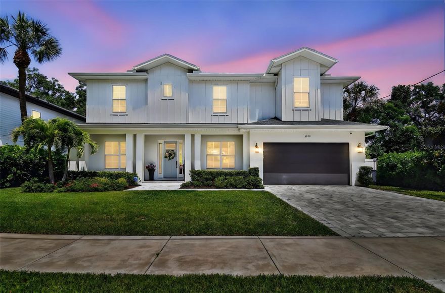 New Year, New Opportunity!!!

Welcome to 3905 W. San Obispo St., a beautifully crafted West Indies–style residence built in 2021 by Gloger Construction. Located in the heart of South Tampa, approximately one mile from iconic Bayshore Boulevard. Situated on a quiet, picturesque street in the desirable San Orludo neighborhood, this home offers timeless architecture, modern luxury, and an exceptional lifestyle.

Offering over 4,100 square feet of thoughtfully designed living space, this five-bedroom, four-bathroom home features soaring 10-foot ceilings on both the first and second floors, abundant natural light, and a seamless open-concept layout ideal for both everyday living and entertaining. Engineered wide-plank wood floors throughout and custom finishes throughout reflect quality craftsmanship and attention to detail.

The gourmet kitchen is the heart of the home, featuring custom all-wood cabinetry, quartz countertops, stainless steel KitchenAid appliances, a dual oven, gas cooktop, oversized island, and a Butler’s Pantry complete with a wine refrigerator and additional storage. Adjacent to the kitchen is a light-filled breakfast nook and a formal dining room, offering flexibility for casual meals and elegant gatherings.

The spacious family room opens effortlessly to the outdoor living area through retractable sliding glass doors that disappear into the wall, creating a true indoor-outdoor living experience. The first floor also includes a versatile office, den, or study, along with a spacious guest bedroom and full pool bath, ideal for guests or multigenerational living.

Upstairs, the primary suite offers a private retreat with his-and-hers walk-in closets and a spa-inspired ensuite featuring a rain shower, soaking tub, and dual vanities. Two additional bedrooms share a Jack-and-Jill bathroom with dual sinks, while a fourth upstairs bedroom has access to another full bathroom. A generous bonus room and a conveniently located upstairs laundry room complete the second level.

Additional highlights include: Property is located in FEMA Flood Zone X. Seller reports no flood damage during recent storms, including Hurricanes Helene and Milton. Flood insurance not required; buyer to verify. Impact windows and doors for enhanced security and energy efficiency, a tankless water heater, and a two-car garage with ample storage. 

Located in one of South Tampa’s most sought-after areas, this home is zoned for Roosevelt Elementary, Coleman Middle School, and Plant High School, and offers convenient access to Bayshore Boulevard, Hyde Park Village, downtown Tampa, shopping, dining, and major roadways.

This home has been strategically repositioned for today’s market and offers an exceptional opportunity to enjoy South Tampa living at its finest. Schedule your private showing today!