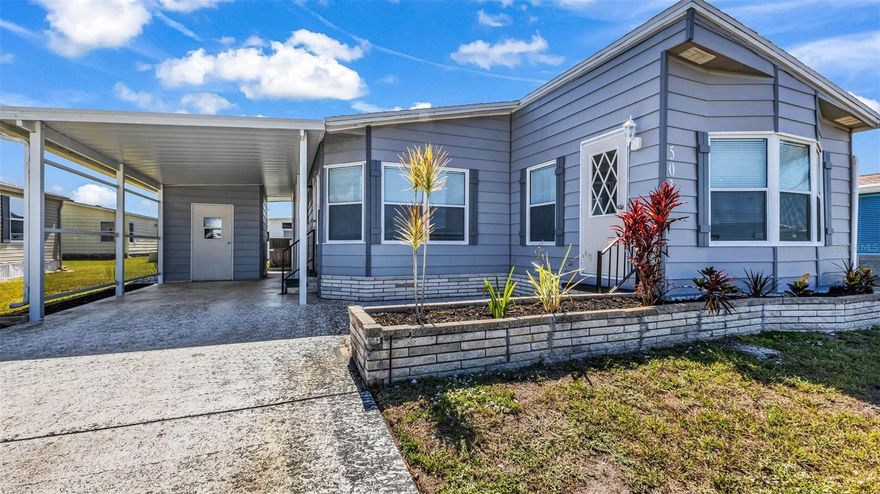Welcome to easy Florida living in the highly desirable La Casa Co-Op Community! This beautifully updated 2-bedroom, 2-bath home offers over 1,000 square feet of comfortable living space and is perfect for seasonal or year-round residents. Freshly painted inside and out, this move-in ready home features new trim, new vinyl flooring installed over a plywood subfloor, new ceiling fans, a 2024 water heater, and a 2023 roof — giving buyers peace of mind and modern comfort. The bright and airy interior showcases an open layout with abundant natural light, spacious living areas, and stylish neutral finishes throughout. The eat-in kitchen offers plenty of cabinet and counter space with updated cabinetry, newer fixtures, and a charming breakfast nook surrounded by windows. The HUGE living room provides ample space for entertaining, while the additional media/family room creates flexibility for a home office, hobby space, or guest area. Spacious bedrooms and updated bathrooms complete the home’s comfortable layout. Outside, enjoy excellent curb appeal, a covered carport, storage area, and low-maintenance landscaping. This guard-gated community is beautifully maintained with lush mature landscaping and outstanding resort-style amenities. Residents enjoy a clubhouse, recreation hall, activity center, heated pools and spas, exercise room, tennis courts, pickleball courts, bocce courts, shuffleboard courts, putting green, and billiards room — creating the perfect active Florida lifestyle. Perfectly located between Sarasota and Fort Myers, La Casa is a boater’s paradise with access to the stunning Gulf of Mexico. Residents enjoy easy access to shopping, sightseeing, golf courses, fishing, dining, beaches, and the rich culture of Southwest Florida. La Casa living also includes irrigation water, professional on-site management, controlled access gate entry, boat ramps, and RV/boat storage areas available for a minimal fee. Schedule your private showing today!