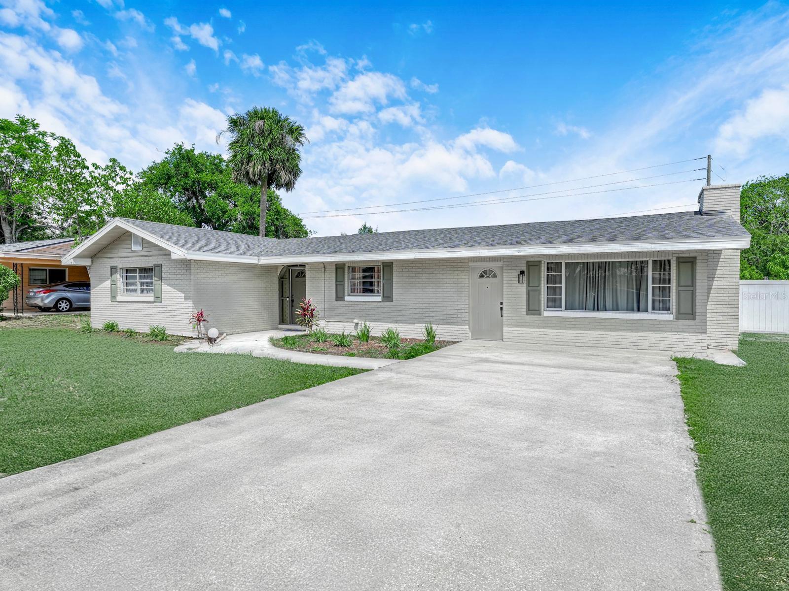 ***FULLY RENOVATED***Discover the perfect blend of modern upgrades and timeless charm in this beautifully updated 3-bedroom, 2-bathroom home.This beautiful house has now 2 extra bedrooms after renovations with the total 5 bedrooms, new kitchen, new living room, new floor, new bathrooms and the best new backyard in the city. Nestled between Orlando and Tampa with no HOA or CDD, this property offers unmatched freedom and convenience. The home boasts a brand-new roof (2024), freshly painted interior and exterior, and all-new lighting and ceiling fans that illuminate its inviting spaces. Step inside to find a new flooring throughout the common areas. The completely renovated kitchen is a chef’s dream, featuring brand-new cabinets, sleek quartz countertops, stainless steel appliances, and stylish fixtures. Bathrooms have been thoughtfully updated with new vanities, mirrors, lighting, and modern plumbing fixtures. Relax by the cozy wood-burning fireplace or step outside to your private oasis, complete with a resurfaced pool and a large, fully fenced backyard—perfect for entertaining or unwinding. The brand-new electrical panel ensures safety, while the recently installed water heater adds efficiency. Ideally located just minutes from major highways, this home provides quick access to world-famous theme parks, dining, and shopping. Don’t miss the chance to make this move-in-ready home your own or to make extra money with short term rental allowed area.