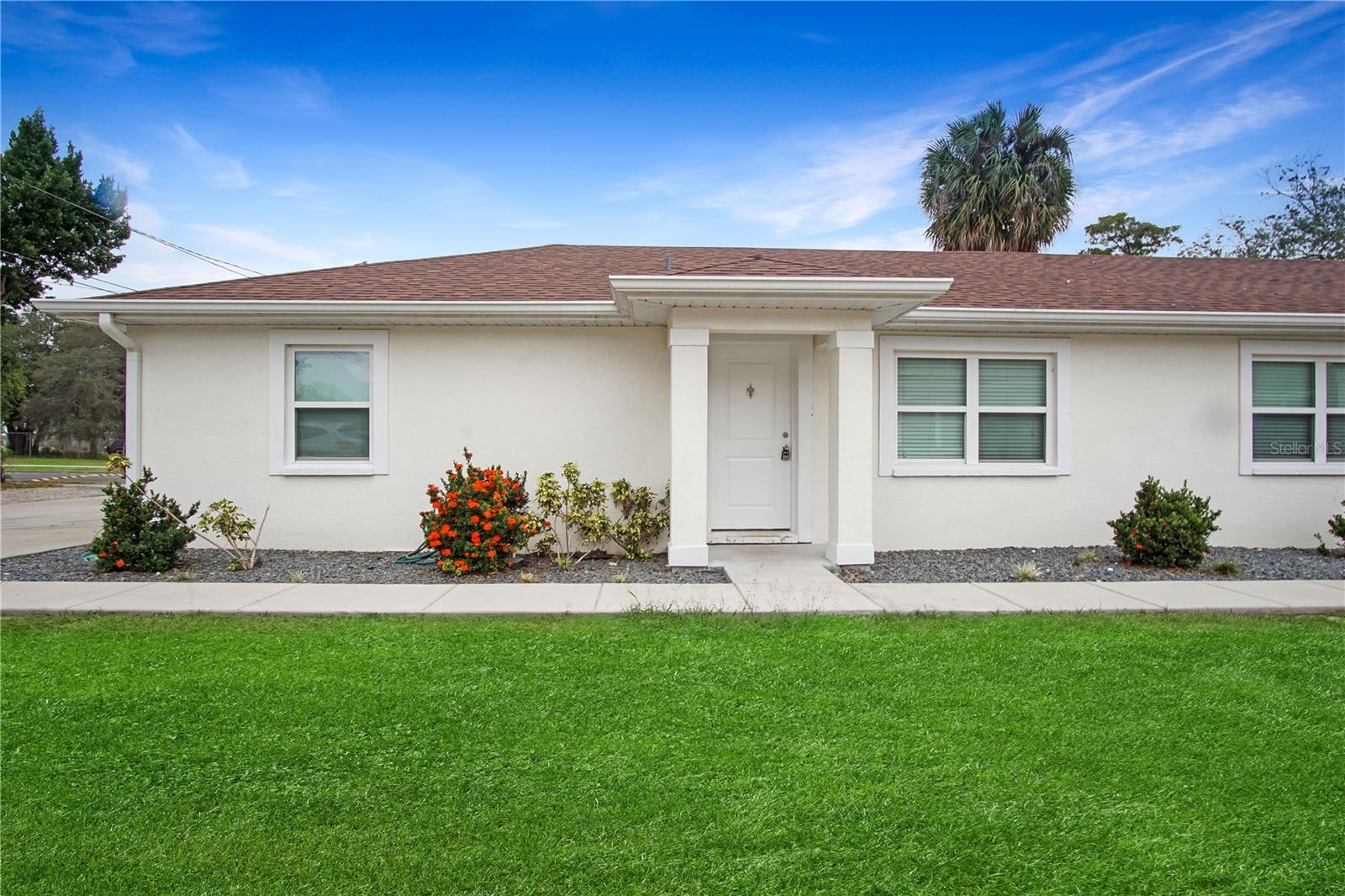 Discover this well-maintained duplex located in the heart of Davenport, FL, offering a comfortable living experience with convenient access to local amenities. This 2-bedroom, 2-bathroom home is move-in ready and designed for everyday ease.
Upon entry, you’ll find spacious living areas highlighted by an open floor plan and ceiling fan, creating a bright and functional environment for both relaxation and entertainment. The layout flows seamlessly into the kitchen, which comes equipped with matching stainless steel appliances that combine modern style with practicality. A laundry closet is located just off the kitchen for added convenience.
The combined dining and living room provides flexibility for daily living or hosting gatherings. Nearby, the first full bathroom includes a shower-tub combination, designed for comfort and usability.
Further down the hallway, the first bedroom offers a private and comfortable retreat with space to unwind. At the end of the hallway, the primary bedroom offers additional room and natural light, creating a welcoming space. The ensuite bathroom features a stand-up shower, adding both privacy and convenience.
Set in a desirable Davenport location near 17/92 and Davenport Blvd, this duplex offers a balance of comfort, style, and accessibility, placing you close to local shopping, dining, and area attractions.
Don't miss the opportunity to make this duplex your home and contact us today!