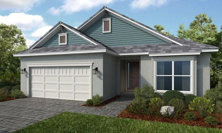 Under Construction. What's Special: New Floor Plan | Cul-de-Sac Lot | Dedicated Study | Extended Patio | Larger Lot. New Construction - August Completion! Built by America's Most Trusted Home Builder.  Welcome to the Lazio II at 14218 Dunlin Avenue in Esplanade at Starling! This new home offers an open, inviting floor plan with a porch entry that flows into a dining area, spacious great room, gourmet kitchen with a casual dining nook, and out to the covered lanai, all enhanced by whole house impact windows. You will love starting your day with peaceful sunrises and winding down with glowing sunsets from this beautiful outdoor space. Tucked away for privacy, the primary suite features a spa-inspired bathroom and a walk-in closet designed for everyday comfort. Near the front of the home, you will find two secondary bedroom suites with their own bathrooms, a dedicated study, a powder room, laundry room, and a two-car garage. Additional Highlights Include: Gourmet kitchen, study in place of flex, extended covered lanai, 8' interior doors, tray ceiling package, 4' garage extension, and pool and spa prewire. Photos are for representative purposes only. MLS#A4687571 

Esplanade at Starling offers a resort lifestyle with thoughtfully designed amenities, scenic surroundings, and a welcoming neighborhood you will be proud to call home. Experience a new level of resort-style living at the gated community of Esplanade at Starling in Punta Gorda! Every day feels like a getaway with incredible amenities, including a resort-style pool, poolside cabanas, and a Bahama bar. Take advantage of concierge services and wellness programs designed to invigorate the mind, body, and spirit. Stay active with a friendly game of tennis, pickleball, or bocce, or unwind at the fitness center, spa, and even the bark park with your furry friend. Esplanade at Starling is where relaxation meets adventure—come discover it today!