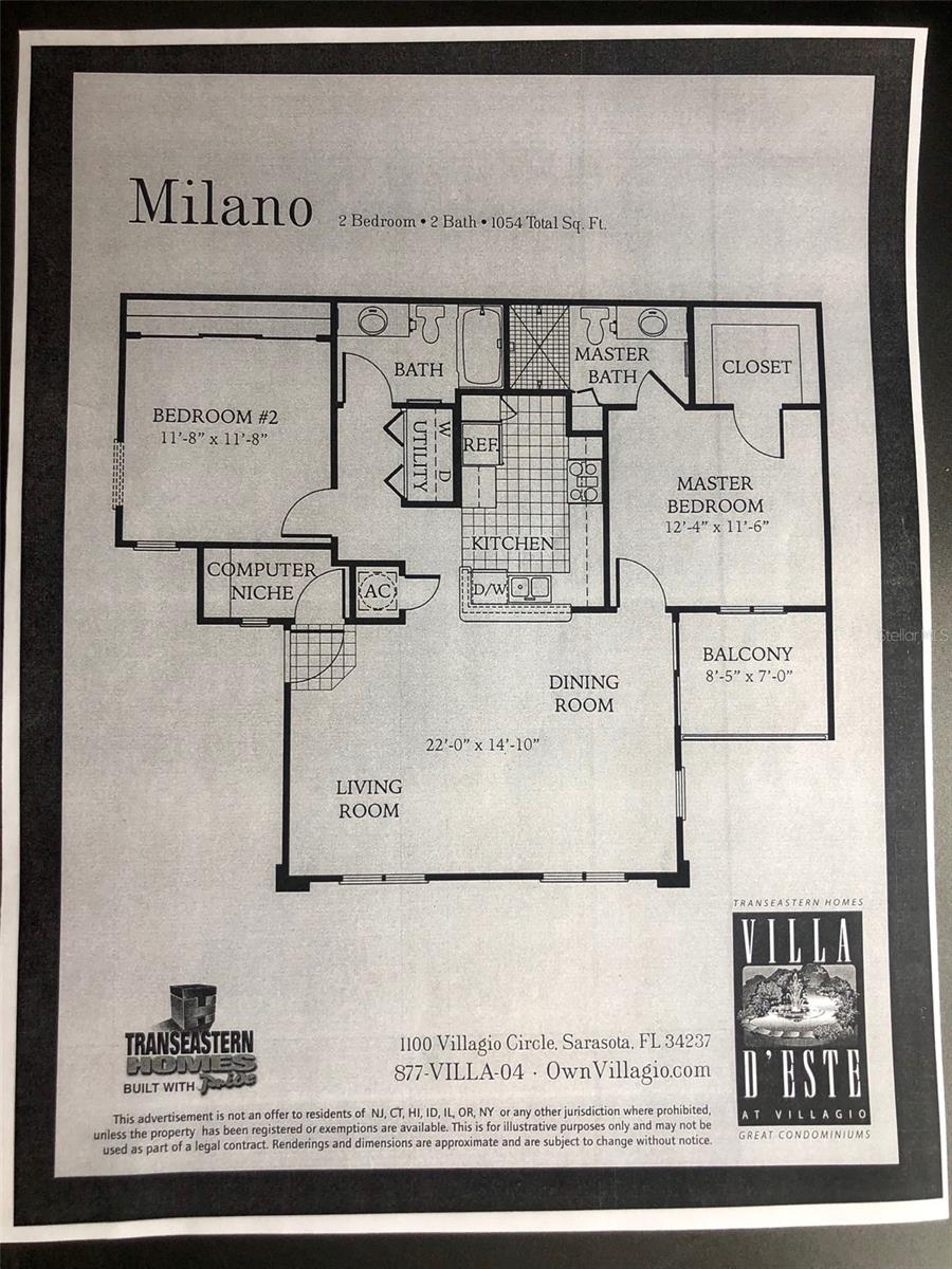 VILLAGIO - Residential Lease