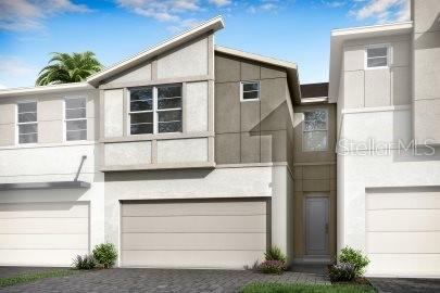 Under Construction. This Award-Winning Sebring townhome with Modern exterior design lives like a single-family home. This impressive two-story townhome is 2,243 square feet with 3 bedrooms, 2.5 baths, and a 2-car garage. On the first level of this home, you will find a designer kitchen with abundant cabinet space and a center island. The cabinets are upgraded throughout, including brushed nickel hardware. This home has quartz countertops color matched to flow with the design features. This home comes with stainless-steel appliances, including the refrigerator and the washer/dryer are included as well. First-floor common area floors feature luxury vinyl plank. The Dining Area and Great Room naturally flow together, and a triple slider lead out to the lanai that is completely screened in to entice outdoor living. There is a powder room on the main floor for added convenience. Upstairs, an amazingly spacious loft is versatile and can be used as a second living space, media room, or play area. The Owner's Suite is separated from the secondary bedrooms by the loft and includes large split closets. The Owner's Bath features raised-height dual-sink vanity and large shower with a privacy window. Two secondary bedrooms share a full bath and feature walk-in closets as well. The Smart Home Tech package is includes Ecobee Thermostat, Video Door Bell and Touchscreen alarm key pad. The location of this Brandon community is minutes to all of the conveniences that the area has to offer including top rated schools. Photos, renderings and plans are for illustrative purposes only and should never be relied upon and may vary from the actual home. Pricing, dimensions and features can change at any time without notice or obligation. The photos are from a furnished model home and not the home offered for sale.