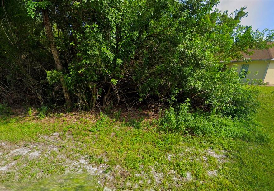 Residential Vacant land located in North Port. Zoned for Residential both from the county and the state. Flood Zone X. 

The land is UN-improved, there are trees on the land. No infrastructure has been installed however electricity and water is near by as there is a single family home built right next to it. 

The land frontage with is estimated. Buy to perform Due Diligent to determine the actual lot dimension to see if it fits your need.