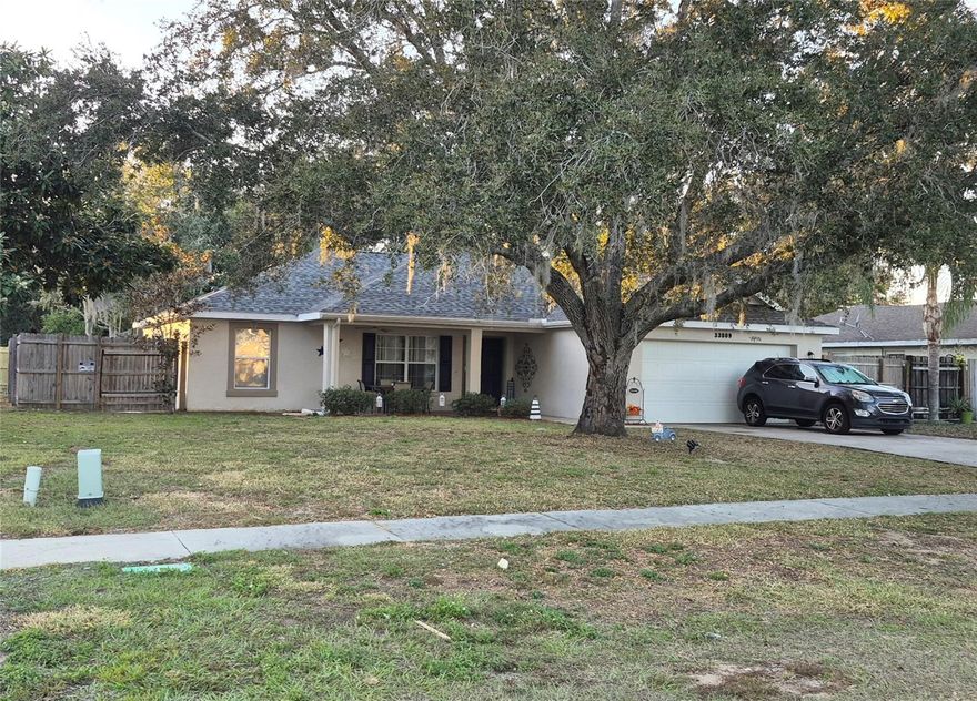 This 3 bedroom, 2 bath home was built in 2000 and sits on a quiet dead end road in the Hidden Forest subdivision and the best part of all? NO HOA! Woohoo! The street has sidewalks and ends in a cul-de-sac, which cuts traffic and keeps things peaceful. Inside you get an open layout, inside laundry, and a long list of upgrades that make the home feel fresh. The roof is newer(2022) and the water heater was replaced in 2025 giving you peace of mind for years ahead, the windows are tinted which means lower electric bills too! Step outside to a fenced back yard that works well for pets, play, or simple privacy. The location is hard to beat. Treadway Elementary School is close by, along with everyday conveniences.