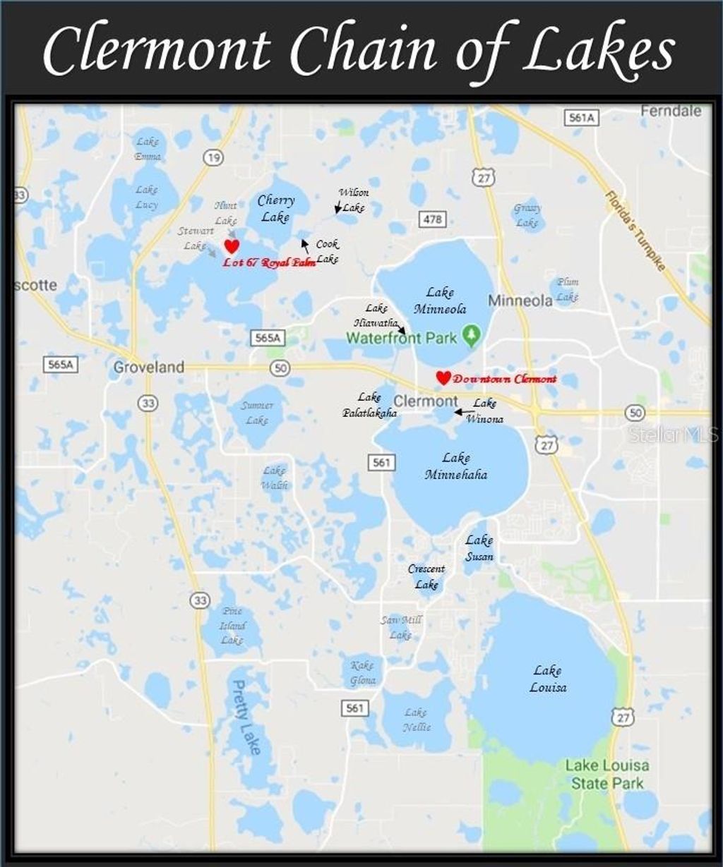 Photo of 67 Royal Palm Drive, Groveland, FL 34736 (MLS # O6404582)