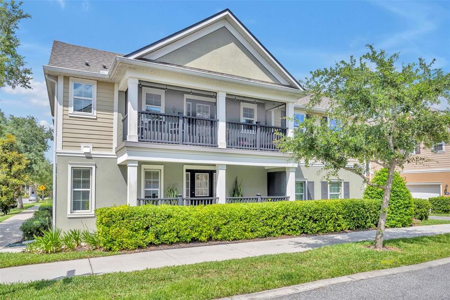 Immaculately maintained end-unit townhome, ready for you to make it yours! Bright and airy with plenty of windows, this home offers newly installed luxury vinyl on the stairs and second level, providing a modern, seamless look from top to bottom. The kitchen features stainless steel appliances, quartz countertops, and 42" cabinets, with plenty of counter space and an open floorplan that’s perfect for entertaining.
Upstairs, you’ll find 3 bedrooms plus a versatile loft and a private balcony where you can enjoy both sunrises and sunsets over the water. The spacious primary suite includes a tray ceiling and a stylish en-suite bath with a large walk-in shower. The secondary bath offers dual sinks, a convenient feature for busy households. Designer lighting and crown molding throughout the home add an extra touch of elegance.
Major systems have been thoughtfully updated, including a brand-new A/C unit installed within the last year and community roofs replaced in 2025 for added peace of mind. No neighbors directly in front—just a calming water view to enjoy from your home.
The community pool is just a short walk away, as is the Cross Seminole Trail—perfect for morning and evening walks just steps from your door. The community clubhouse also offers a fitness center and flexible gathering space for working, parties, or events. Follow Orange Avenue for a short walk to Central Winds Park, with sprawling green space, baseball and soccer fields, playgrounds, and year-round community events. You’re also close to top-rated Seminole County schools and Winter Springs Town Center, with easy access to the expressway for commuting. Don’t miss your chance to see this beautiful townhome.