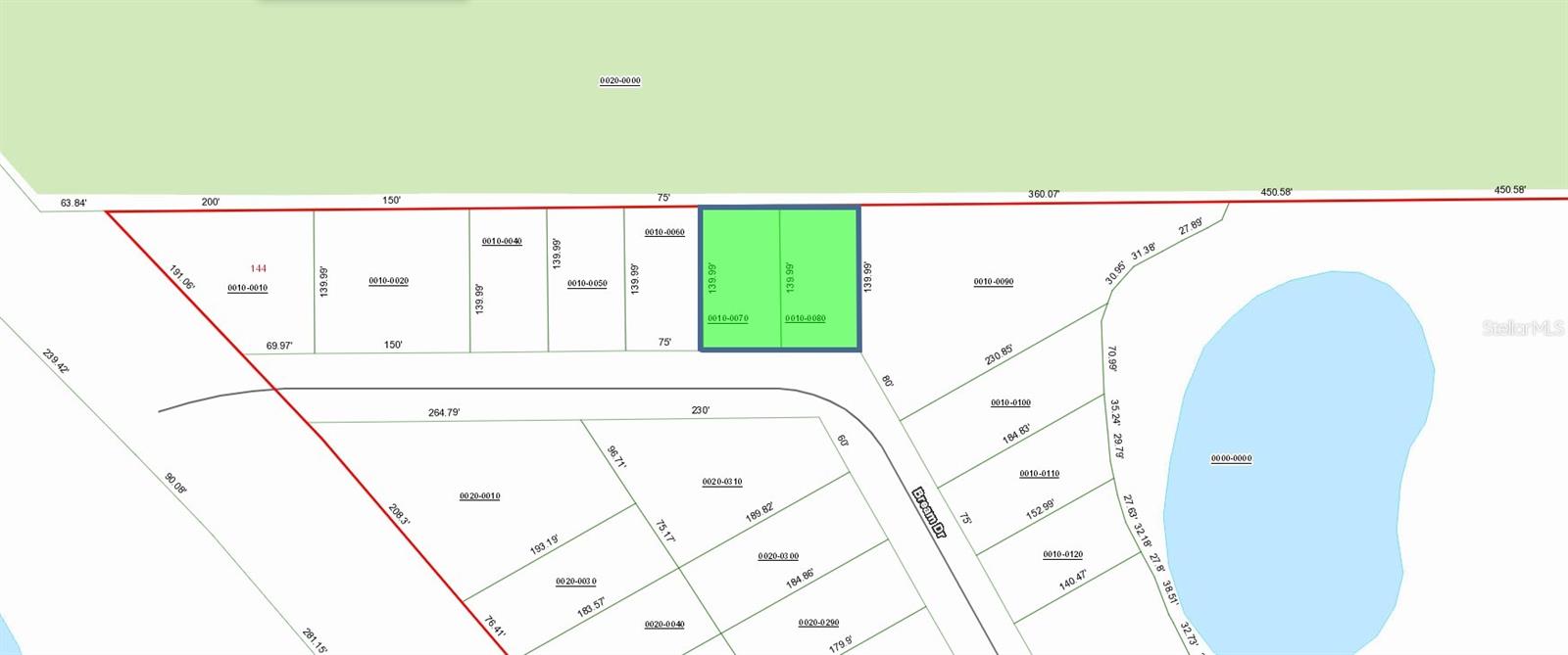 INTERLACHEN LAKES ESTATES - Land