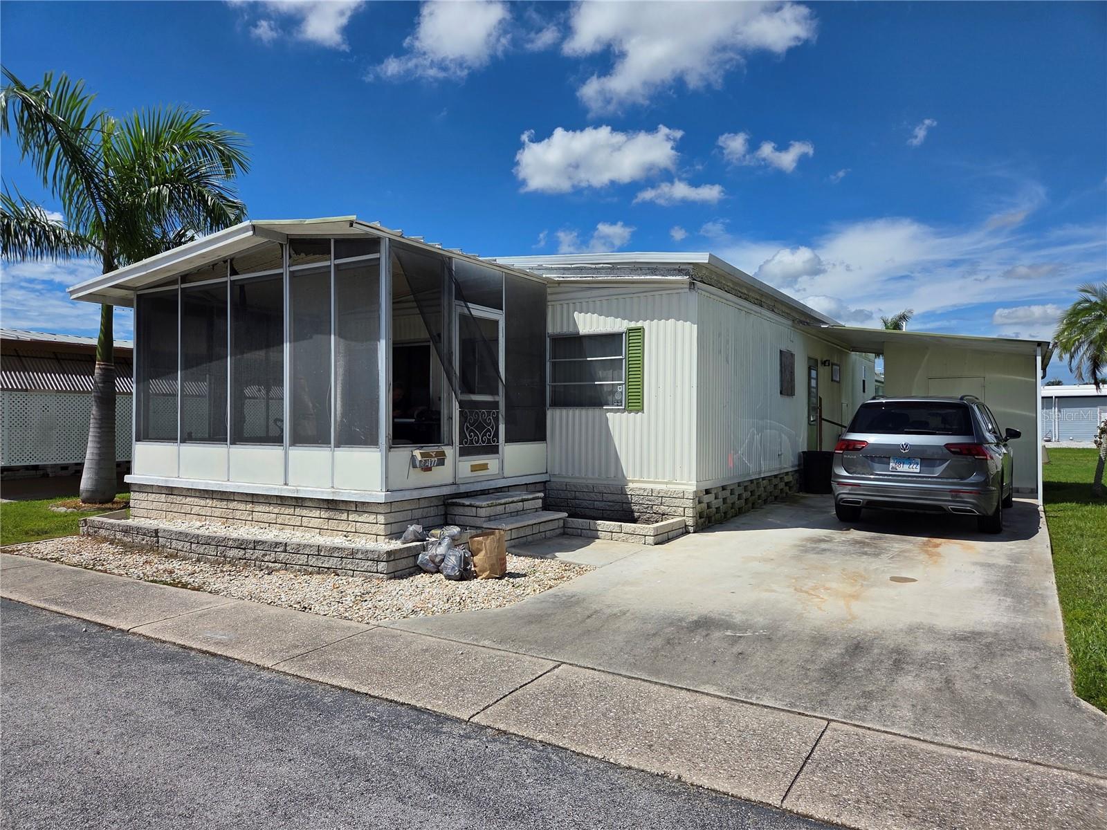 (CASH ONLY) This home is a Fixer Upper located in Golden Gate Mobile Home Park a 55+ Community. The Share Price is $45,000. This home is great for flippers or investors. Community Amenities Include: Swimming Pool, Clubhouse, Pets Allowed & On Site Management. The HOA fee is $210 a month which includes water, sewer, trash & landscaping.