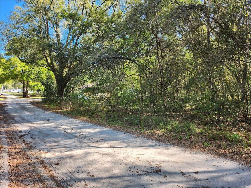 Big oversized lot, perfectly located. Difficult to find  lot this size at this price and in this area. This is a steal. Close to I75, The Villages, and Ocala.