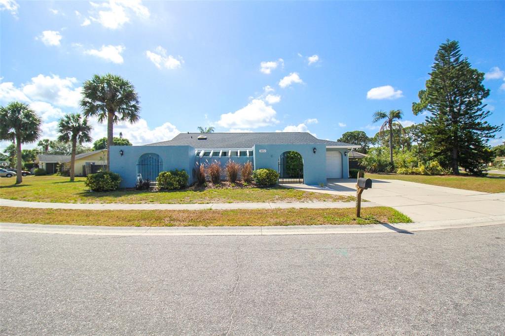 Welcome to Sweet Pineapple! This elegant 2-bedroom, 2-bath private pool home has been fully remodeled in 2022. This home is located just 7.6 miles from the world-renowned Lido Key Beach, where you can enjoy the beach's crystal-clear blue waters and kayak through the mangroves. When you are ready to adventure, head over to Saint Armand's Circle, where you will find exquisite restaurants and lovely boutique shopping. Enjoy the famous Pinecraft Amish Village, where visitors can treat themselves to handmade Amish gifts at Yoder's, Dutch Heritage, and other Pinecraft area restaurants and merchants. Take home locally made jams and jellies, dolls, quilts, soaps, wooden toys, and more. Yoder's has also added a deli and a produce market. Most weekends, a Farmers' Market in Pinecraft sells fruits and vegetables grown by the Amish and their canned and jarred goods. Tamaron Preserve is a slice of nature only four blocks away from this home, where you can walk the shelled trail, feed the turtles and fish, and bring your furry friend for a walk. Upon entry to the home, you will find a lovely front courtyard that will leave you in absolute Zen. There are two chairs out in the front, where you can enjoy your morning cups of coffee and enjoy the sounds of nature. When entering the home, you will find wood vinyl flooring throughout. The living room has a 65" Roku TV, two plush couches, one being a pull-out couch with a queen-size bed, and an adjoining day chair. Adjacent, you will find the kitchen and informal dining room. The dining table can seat up to six comfortably, and there is an leaf extension for larger groups that can then seat up to eight. The kitchen has stunning granite countertops, stainless steel appliances, and a coffee corner. On the other side of the kitchen, you will find the second living room or sunroom which is completed air-conditioned, with a dining table that can seat up to four, and two bar stools on the kitchen island. The table is perfect for games or puzzles and enjoying your morning coffee or lunch overlooking the gorgeous pool. Down the hall, you will find the primary bedroom, a king-size bed, a set of sliding glass doors, a Roku TV for easy streaming, and a large walk-in closet. The primary bathroom has a large vanity and a walk-in shower tiled from floor to ceiling with a detachable showerhead. The second bedroom has two twin XLs that can be put together with a bed extension to convert it into a king-size bed. The second bathroom has a large vanity with chic décor and a shower/tub combo with a detachable showerhead. Time for your outdoor retreat! There is a sizeable free-formed pool that has been completely resurfaced, overlooking the giant backyard. There are four chairs by the pool for you to soak up that Florida sun, along with an outdoor dining table with an umbrella that can seat up to six. The spacious backyard is the perfect place for friends and family to get together. There is an outdoor fire pit and a gorgeous pineapple garden that borders the caged-in pool. House Rule: No smoking. No burning candles inside of lodging. No parties. No Pets. Pool heating is optional, for an additional non-refundable fee of $25 per day + taxes?to be paid directly to the management company after the reservation is confirmed.
**Taxes and fees not included.