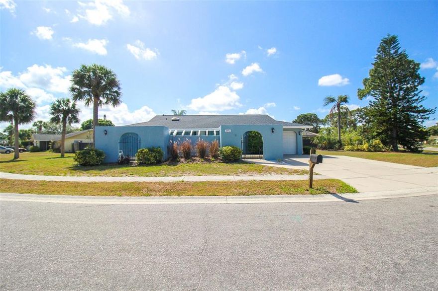 Welcome to Sweet Pineapple! This elegant 2-bedroom, 2-bath private pool home has been fully remodeled in 2022. This home is located just 7.6 miles from the world-renowned Lido Key Beach, where you can enjoy the beach's crystal-clear blue waters and kayak through the mangroves. When you are ready to adventure, head over to Saint Armand's Circle, where you will find exquisite restaurants and lovely boutique shopping. Enjoy the famous Pinecraft Amish Village, where visitors can treat themselves to handmade Amish gifts at Yoder's, Dutch Heritage, and other Pinecraft area restaurants and merchants. Take home locally made jams and jellies, dolls, quilts, soaps, wooden toys, and more. Yoder's has also added a deli and a produce market. Most weekends, a Farmers' Market in Pinecraft sells fruits and vegetables grown by the Amish and their canned and jarred goods. Tamaron Preserve is a slice of nature only four blocks away from this home, where you can walk the shelled trail, feed the turtles and fish, and bring your furry friend for a walk. Upon entry to the home, you will find a lovely front courtyard that will leave you in absolute Zen. There are two chairs out in the front, where you can enjoy your morning cups of coffee and enjoy the sounds of nature. When entering the home, you will find wood vinyl flooring throughout. The living room has a 65" Roku TV, two plush couches, one being a pull-out couch with a queen-size bed, and an adjoining day chair. Adjacent, you will find the kitchen and informal dining room. The dining table can seat up to six comfortably, and there is an leaf extension for larger groups that can then seat up to eight. The kitchen has stunning granite countertops, stainless steel appliances, and a coffee corner. On the other side of the kitchen, you will find the second living room or sunroom which is completed air-conditioned, with a dining table that can seat up to four, and two bar stools on the kitchen island. The table is perfect for games or puzzles and enjoying your morning coffee or lunch overlooking the gorgeous pool. Down the hall, you will find the primary bedroom, a king-size bed, a set of sliding glass doors, a Roku TV for easy streaming, and a large walk-in closet. The primary bathroom has a large vanity and a walk-in shower tiled from floor to ceiling with a detachable showerhead. The second bedroom has two twin XLs that can be put together with a bed extension to convert it into a king-size bed. The second bathroom has a large vanity with chic décor and a shower/tub combo with a detachable showerhead. Time for your outdoor retreat! There is a sizeable free-formed pool that has been completely resurfaced, overlooking the giant backyard. There are four chairs by the pool for you to soak up that Florida sun, along with an outdoor dining table with an umbrella that can seat up to six. The spacious backyard is the perfect place for friends and family to get together. There is an outdoor fire pit and a gorgeous pineapple garden that borders the caged-in pool. House Rule: No smoking. No burning candles inside of lodging. No parties. No Pets. Pool heating is optional, for an additional non-refundable fee of $25 per day + taxes?to be paid directly to the management company after the reservation is confirmed.
**Taxes and fees not included.