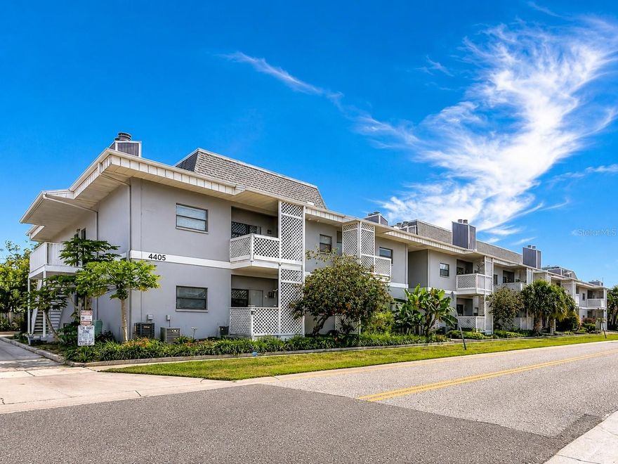 Tucked into one of South Tampa’s most desirable and walkable pockets, this charming split-level condo offers something increasingly rare: character, location, and opportunity. This is all at an approachable price point. Surrounded by new luxury townhomes, this unique residence presents the chance to own in an area where lifestyle and long term value go hand in hand.

Inside, the layout is anything but cookie cutter. A rare split-level design creates separation and personality, with steps leading to the kitchen and bedroom spaces for an architectural feel that stands apart from the typical condo floor plan. Natural light pours in through the skylight and windows, highlighting the soaring stone fireplace, which is a stunning focal point that adds warmth and charm to the living space. Freshly painted interiors create a bright, inviting feel throughout, while the in-unit washer and dryer, covered parking, low HOA fees, and abundant guest and street parking add everyday convenience that is hard to come by in condo living.

Beyond the home itself, the community has an inviting, neighborly atmosphere that immediately feels welcoming. Whether you envision a stylish renovation, cozy retreat, investment property, or the perfect home base for a University of Tampa student or young professional, the possibilities here are endless. This is the kind of property buyers wait for, a blank slate in an unbeatable location.

Enjoy easy access to all the best of South Tampa while remaining conveniently connected to Downtown Tampa, St. Petersburg, dining, shopping, waterfront parks, and major commuter routes. South Tampa’s walkability, charm, and enduring demand continue to make it one of the area’s most sought after places to live.
